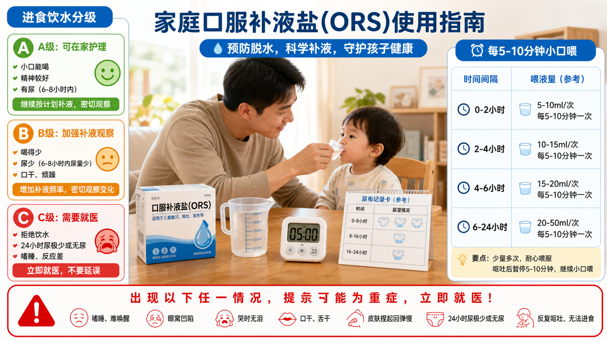 别盯体温了：娃能不能喝进去才要命