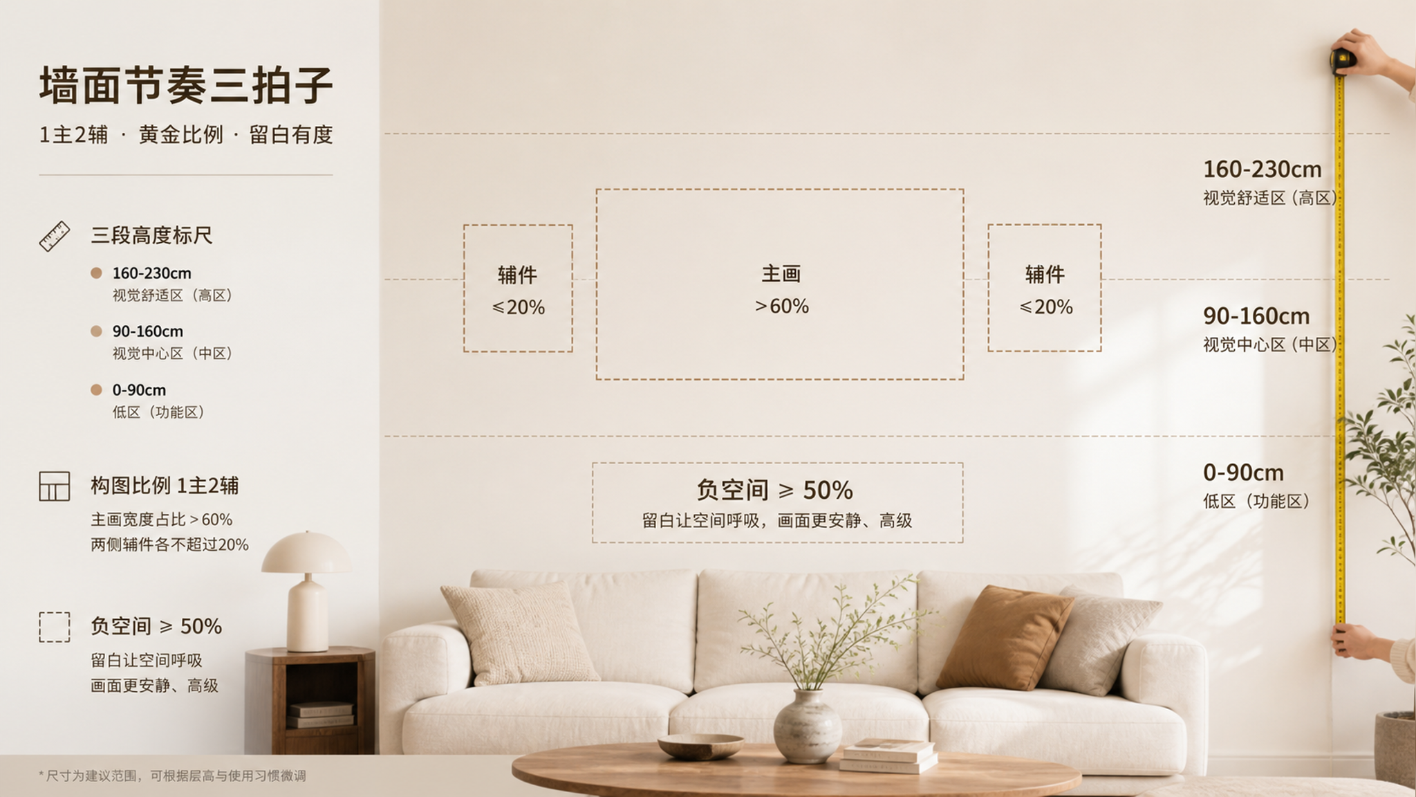 别再往墙上加东西了：3步做出安静高级的quiet wall