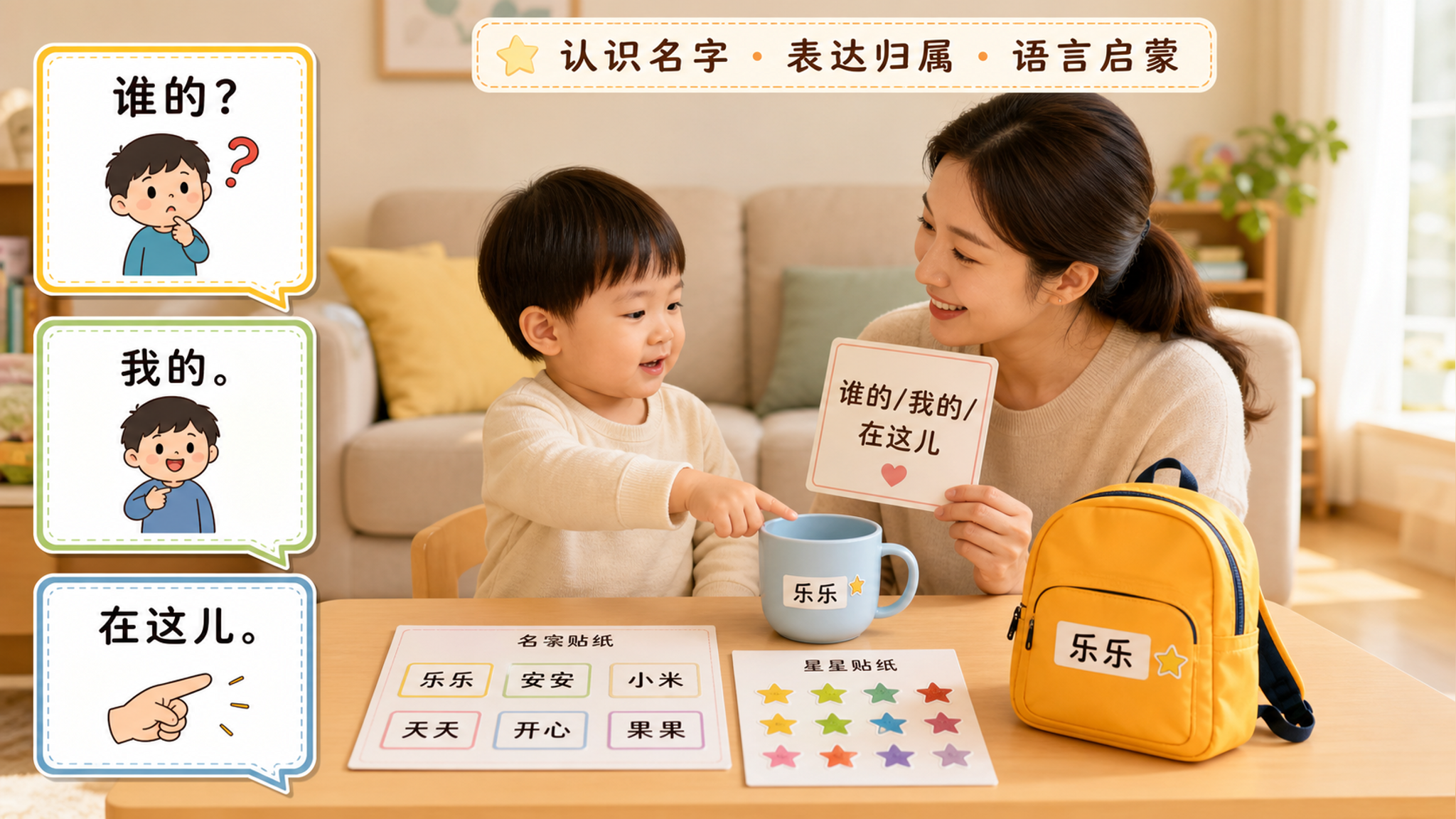 暑期入园前最该练的3句话：拿错杯子少一半