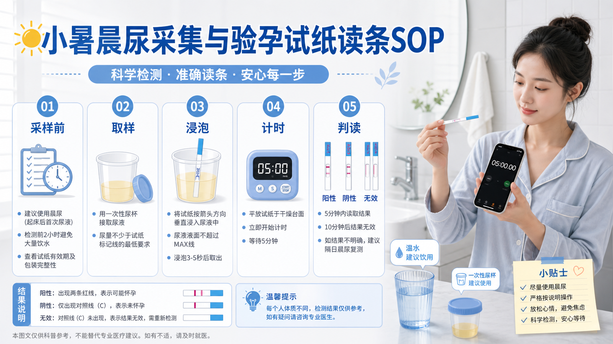小暑高温把两条杠“冲淡”了？这份晨尿SOP别错过