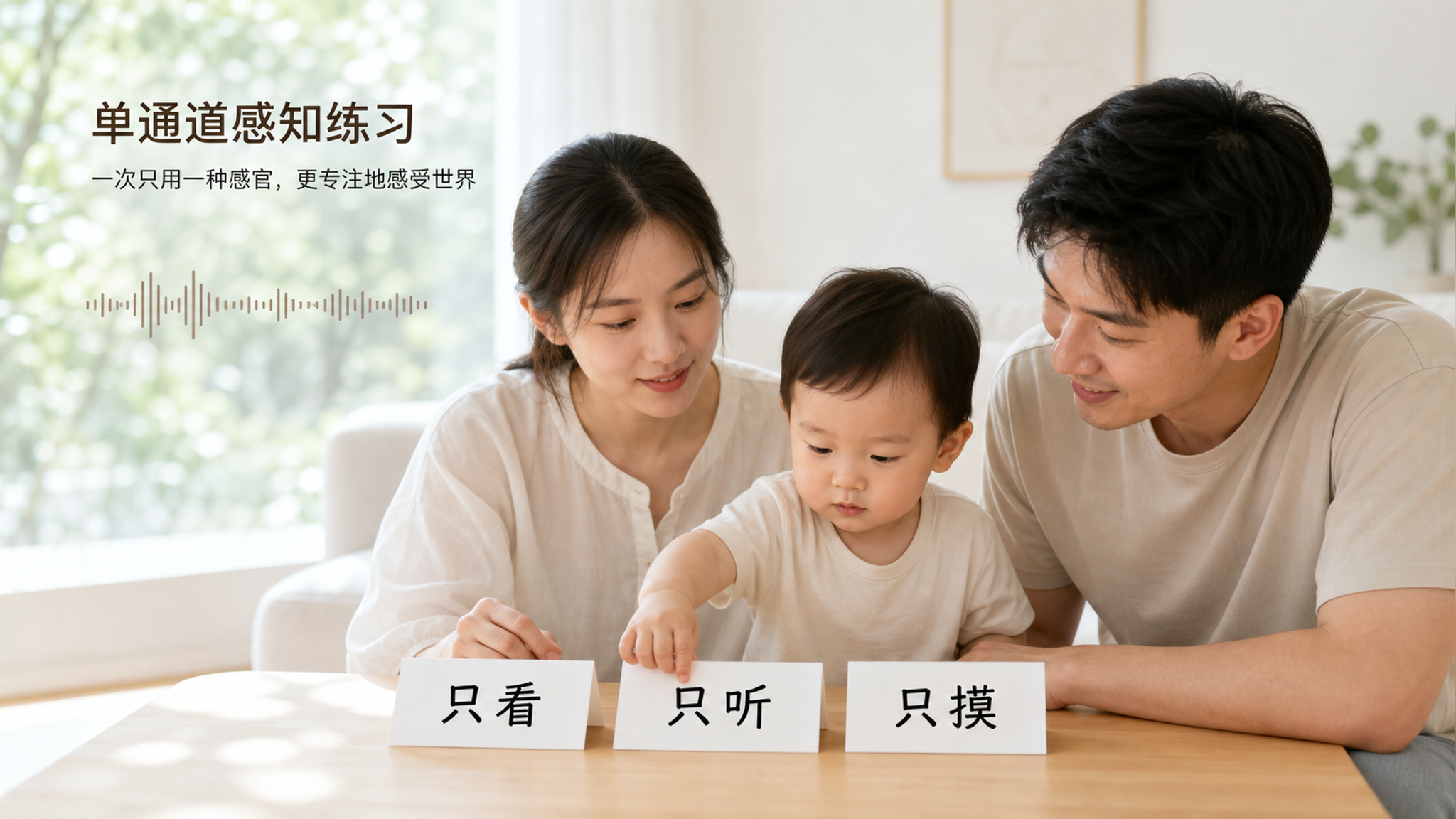 别逼娃“坐住”了：5分钟单通道感知，专注力更稳