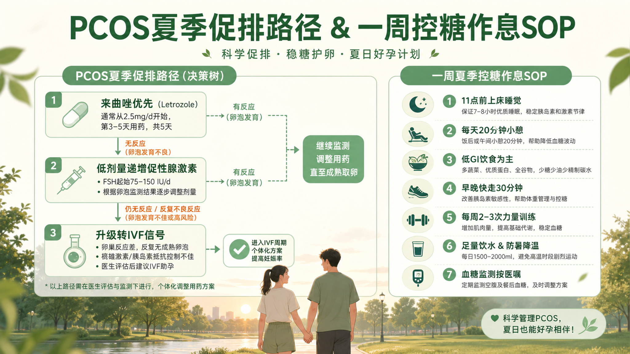 小暑越困越馋？PCOS促排稳住的夏季SOP