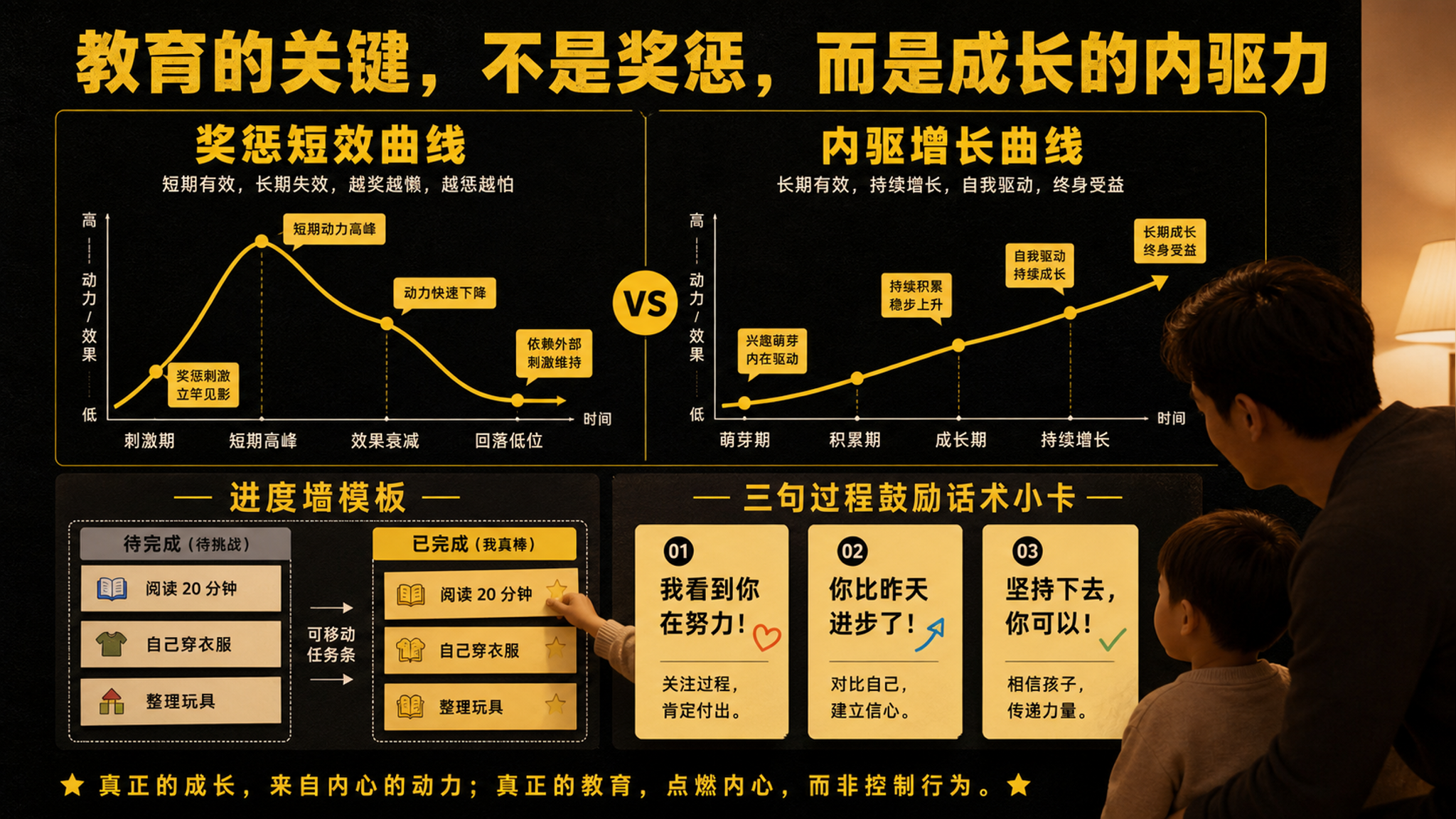 没有奖励也能让孩子自觉？很多家长搞反了