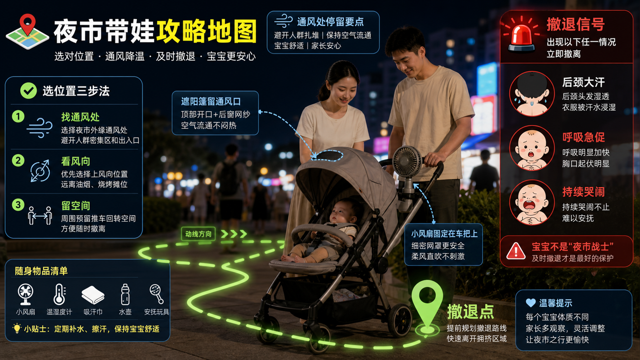 别让夜市毁了娃的好情绪：4-6月龄避坑清单