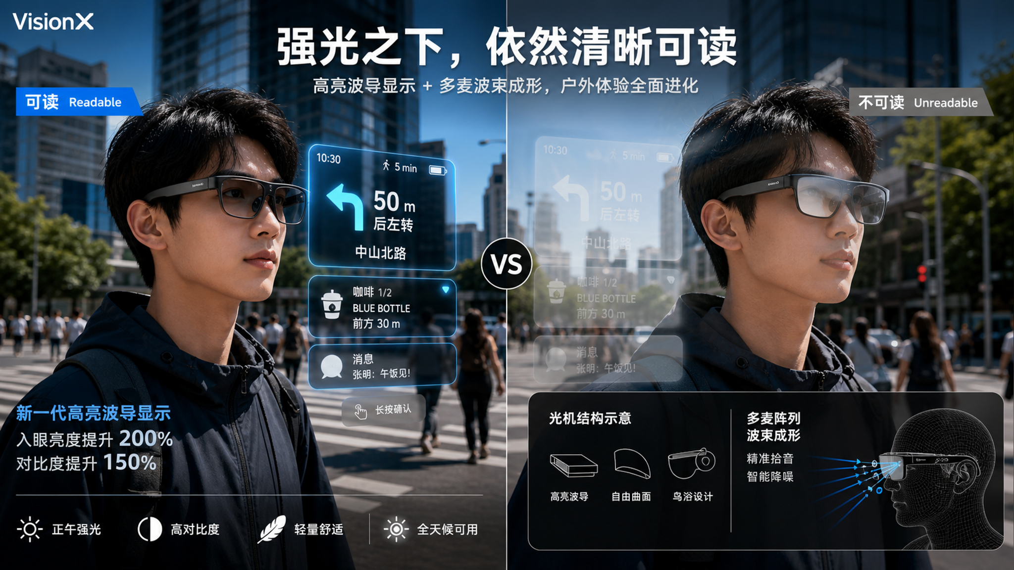 AR眼镜日用分水岭：看得清、戴不烫、听得准