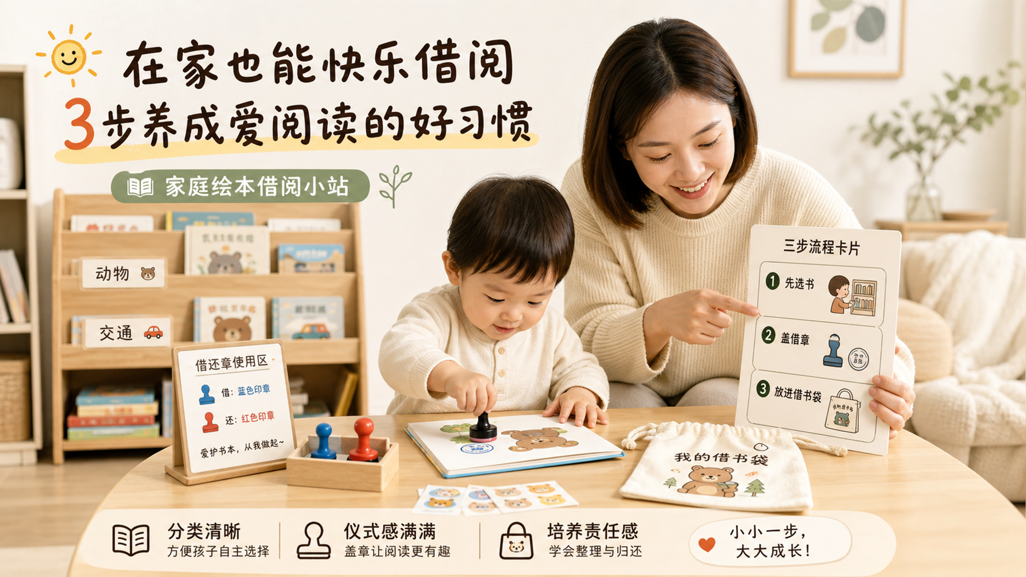 别再在书店吼娃了：把借书流程变成规则训练