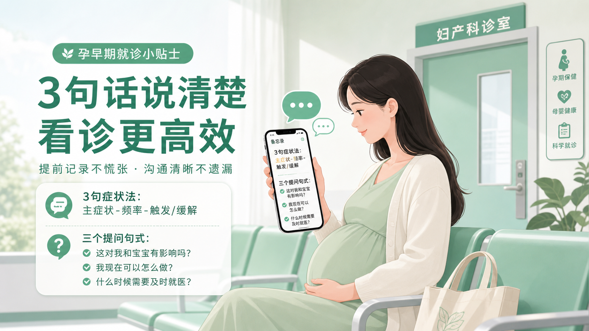 高温候诊脑子空白？这套提问句式让医生秒懂你