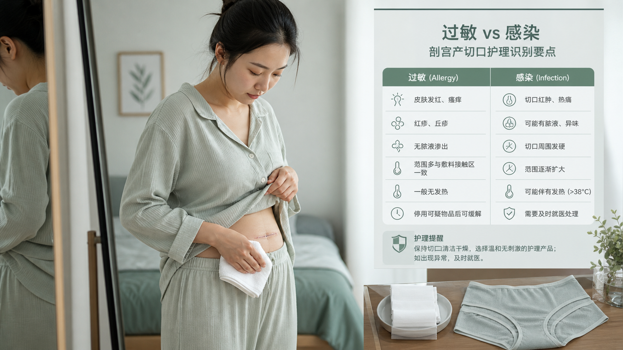 剖宫产刀口夏天又黏又痒？先别急着涂祛疤膏