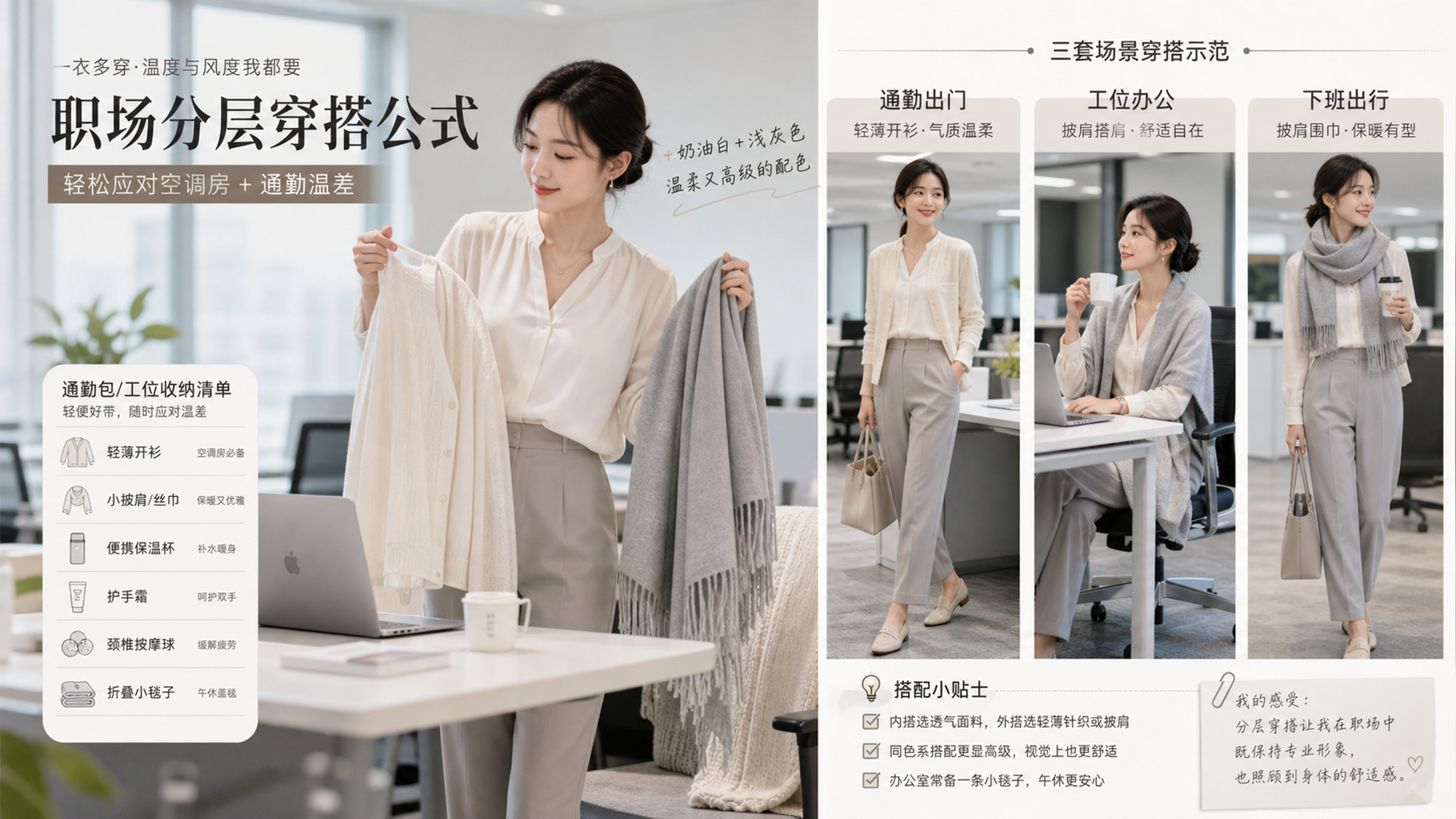 办公室冷到小腹紧？备孕体感管理一套稳住