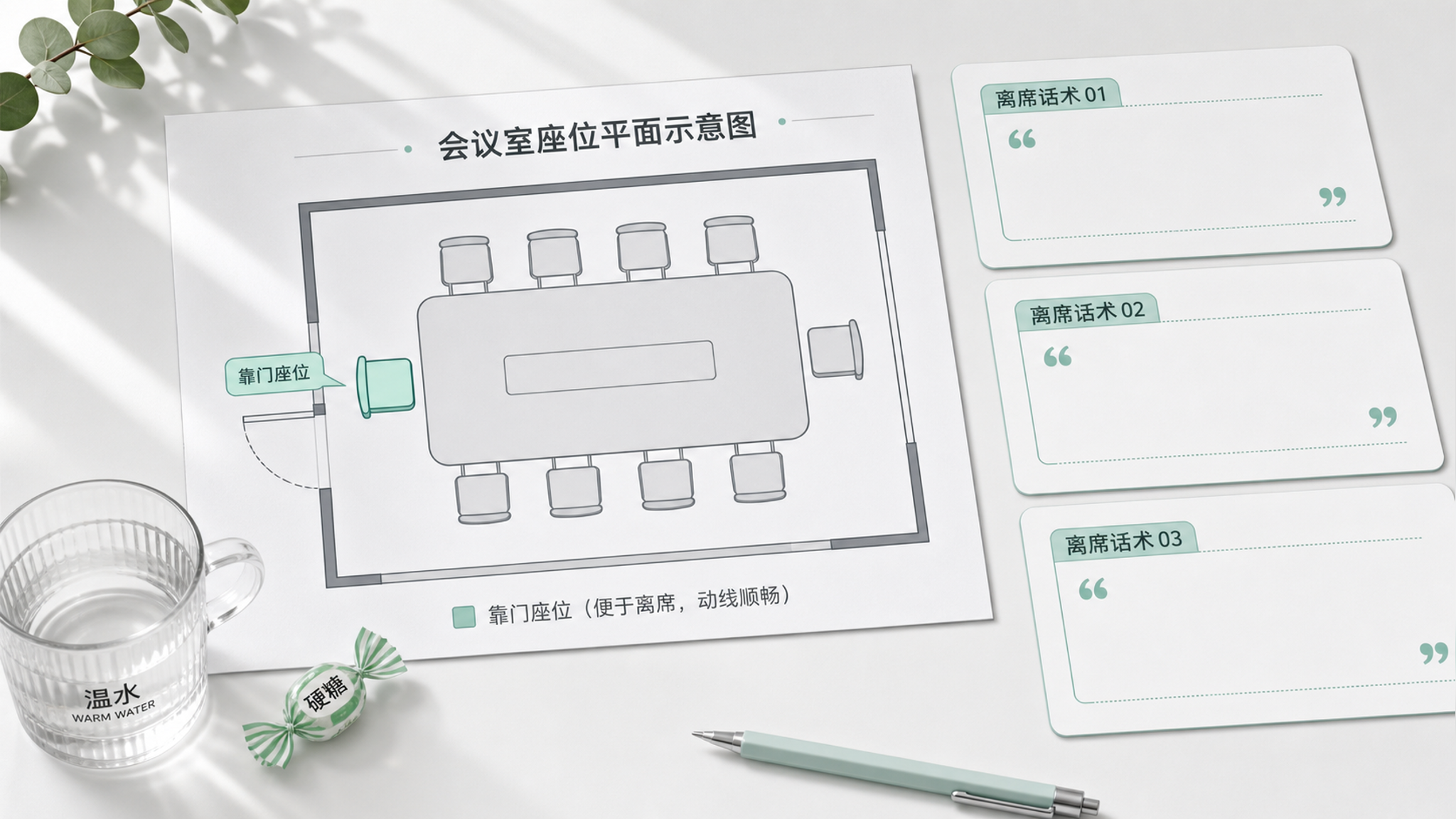 不想公开孕情也能体面离席：会议应急3招