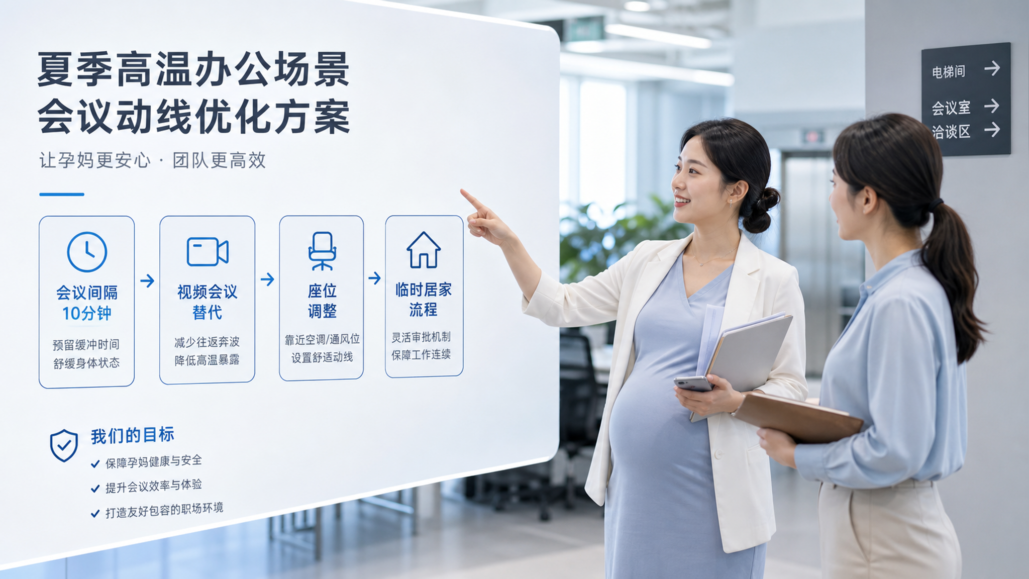 高温天别硬扛：孕妈职场沟通4套话术模板