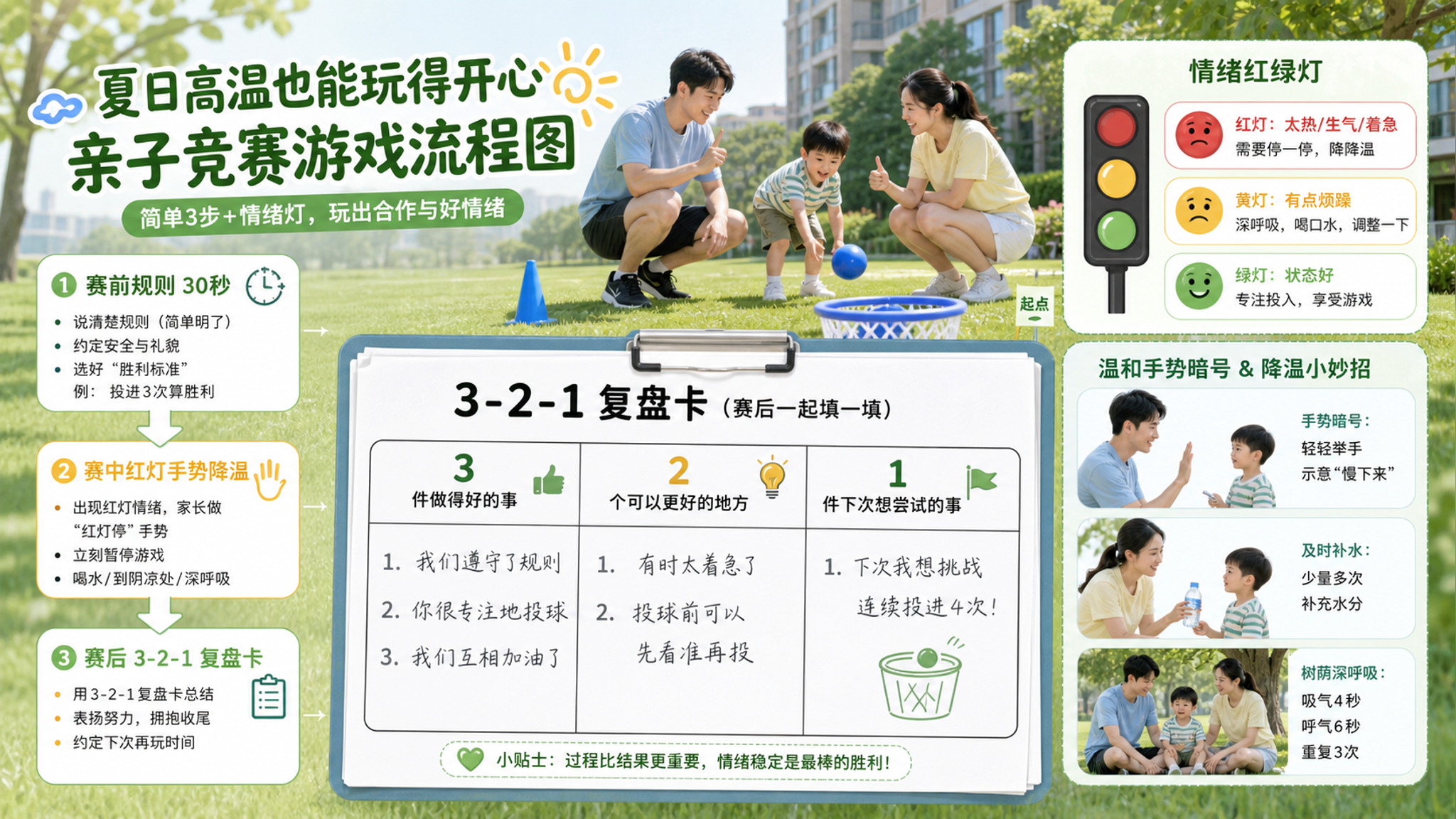 孩子一输就崩溃？先别骂：用这套SOP把“输=我不行”拆开