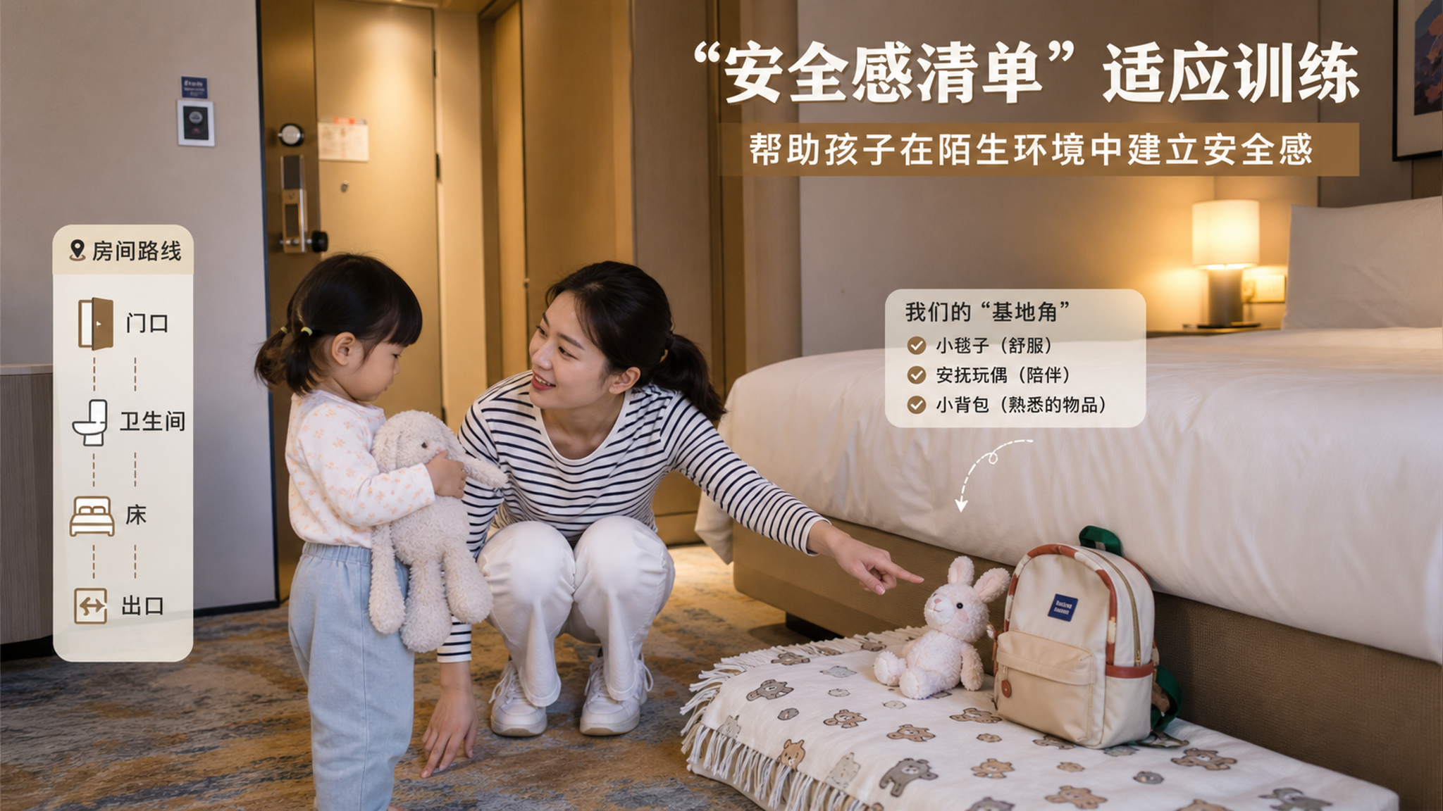 到新地方孩子就崩溃？4步做出安全感清单