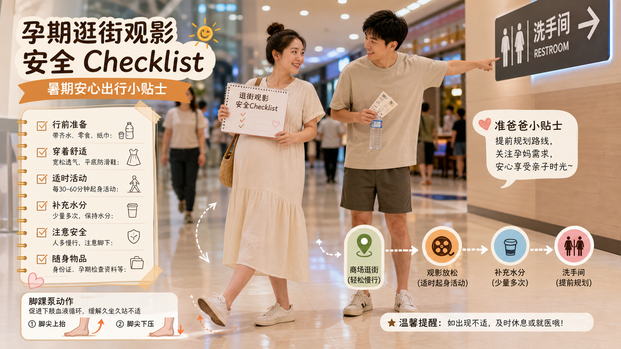 孕期逛商场看电影：久坐2小时不踩雷的5个细节