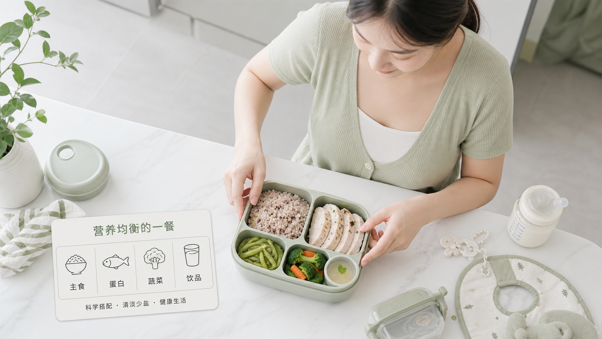 夏天追奶别硬灌浓汤：清爽餐盒这样搭
