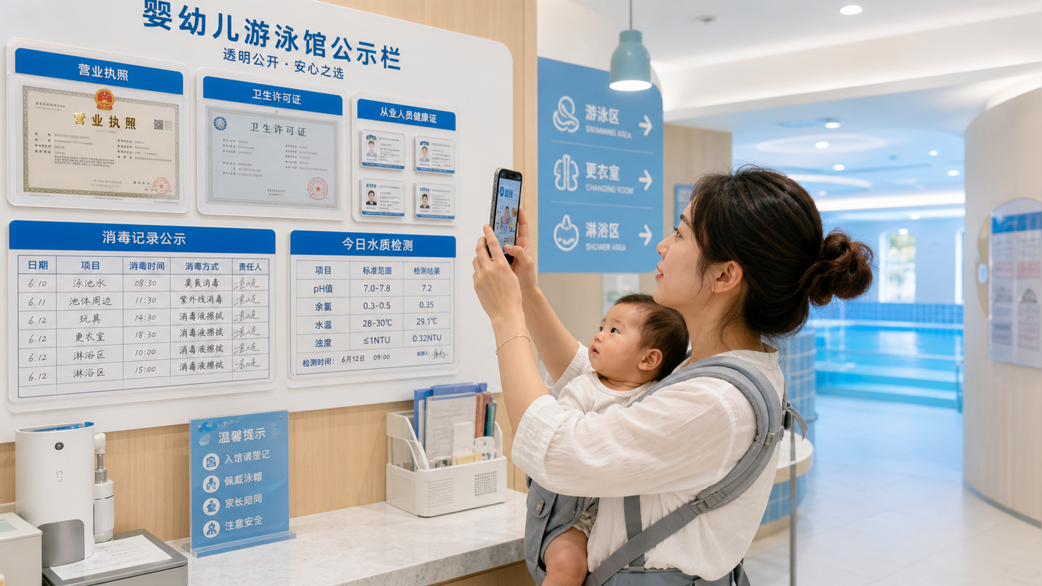 夏季带娃去游泳馆：下水前先核对这10项