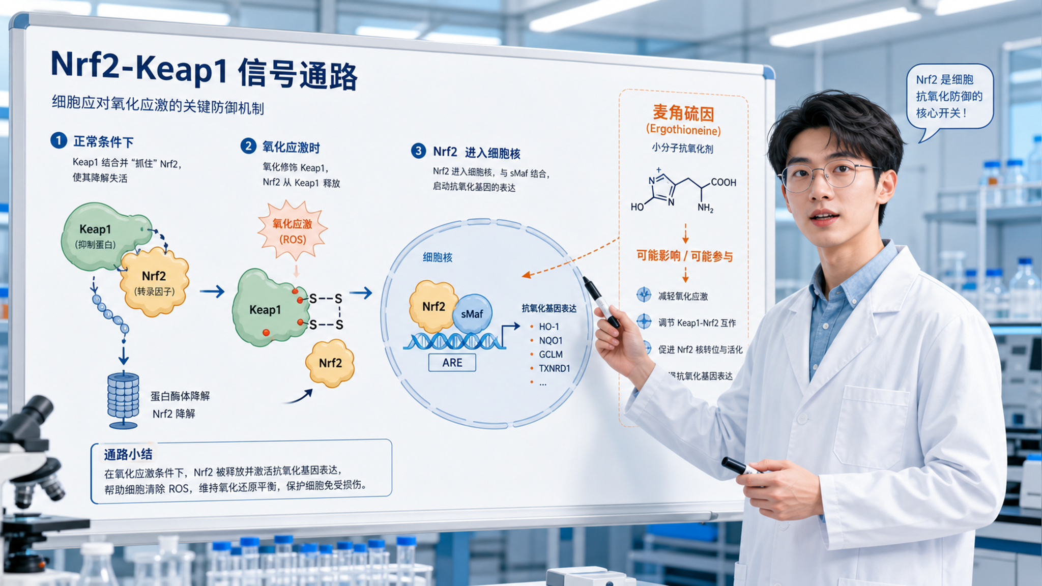 抗氧化别只盯自由基：Nrf2开关怎么开？
