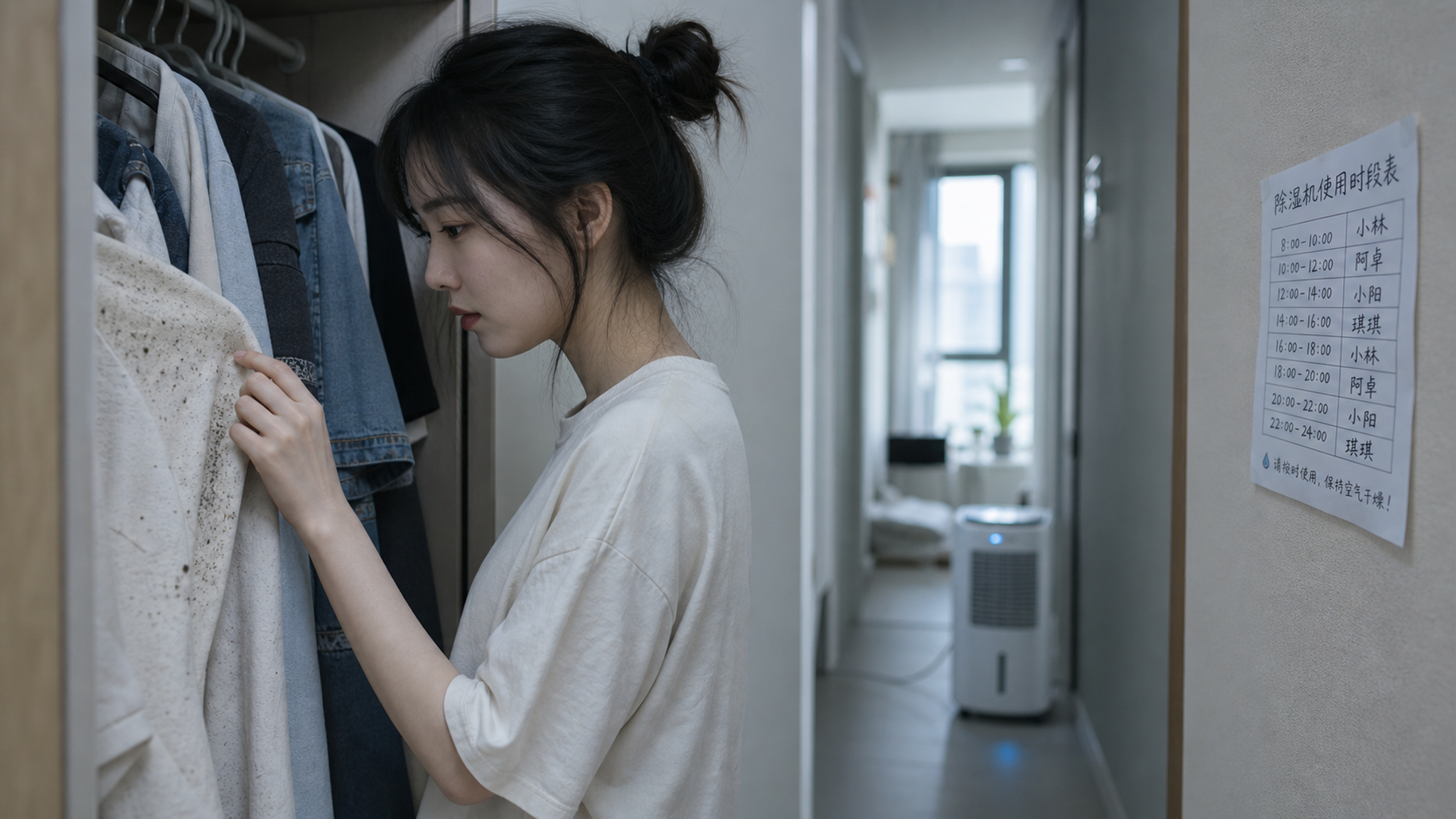 梅雨季合租除湿机被独占：3步把话说清不撕破脸