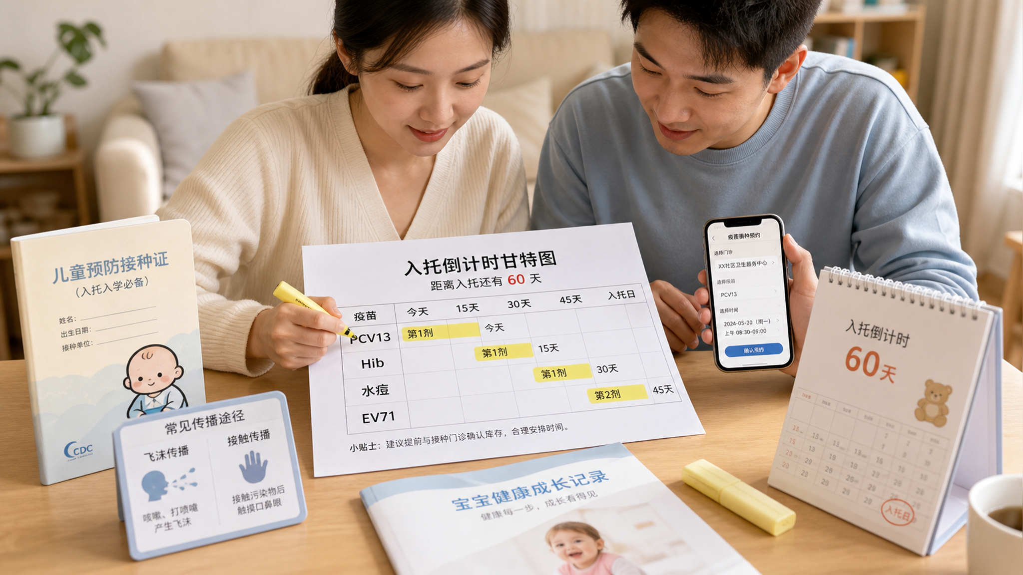 托班报到前先翻接种本：夏季优先补这4针