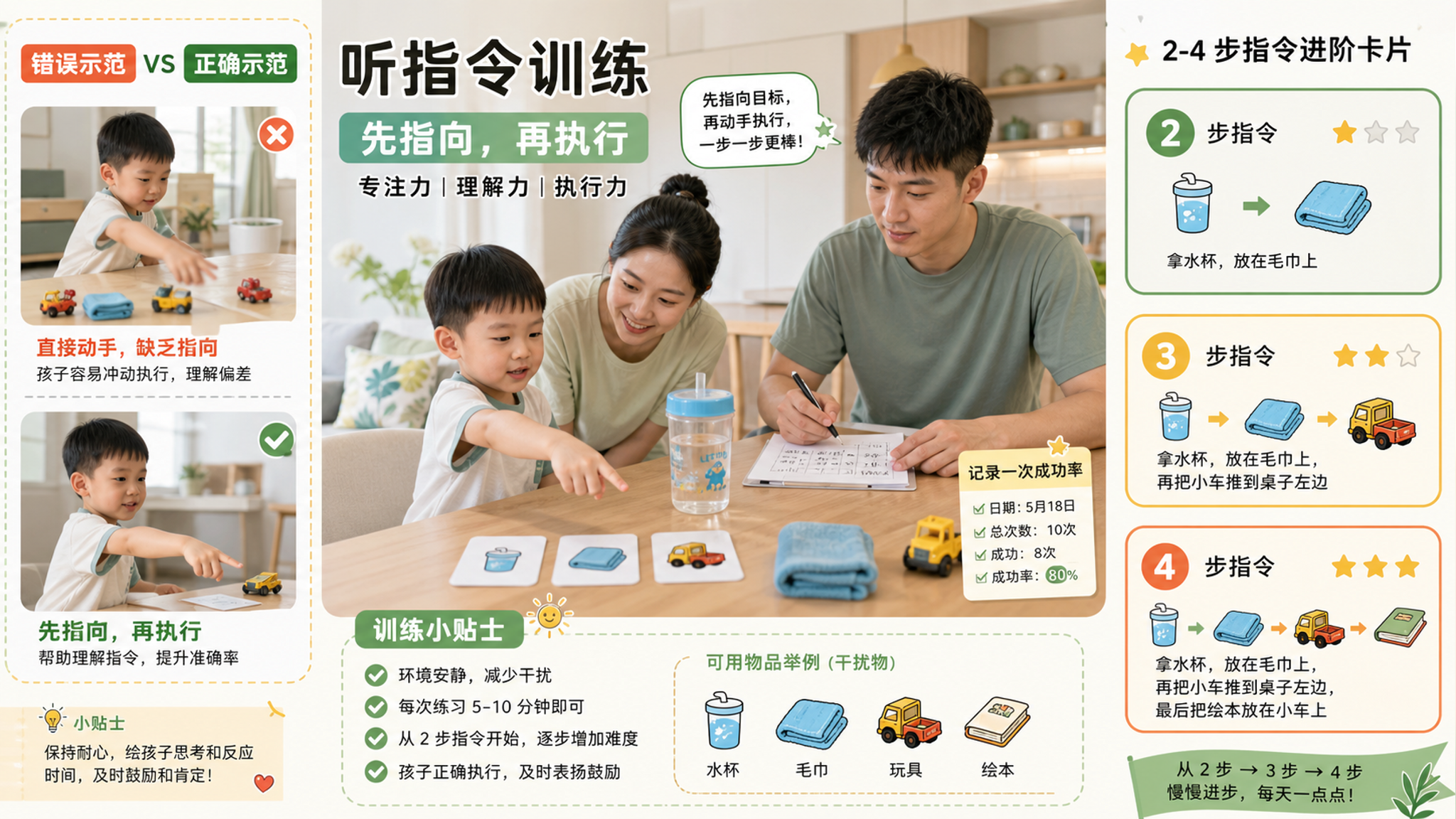 你说三件事孩子只做一件？可能是工作记忆太小