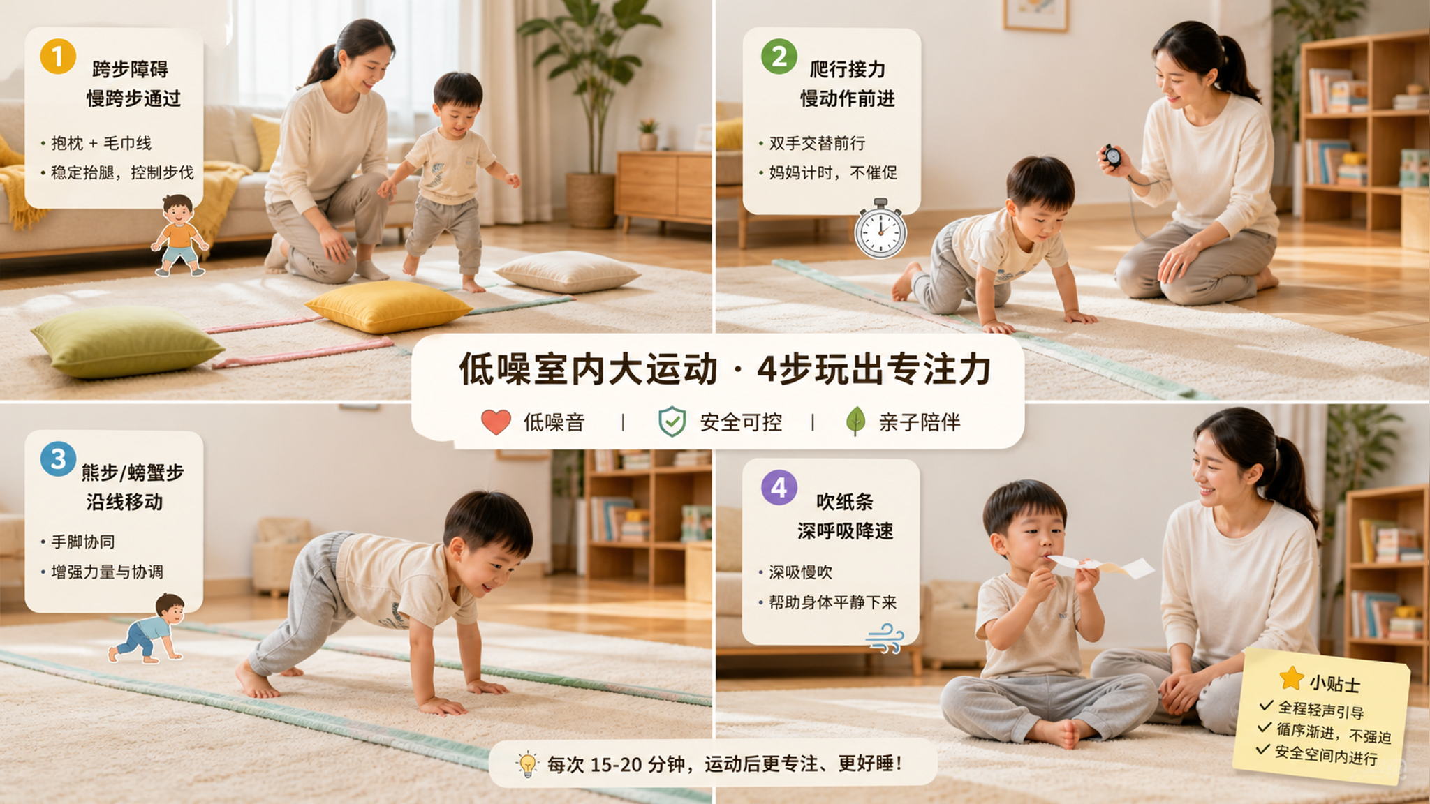 盛夏送园更顺的秘诀：早晚15分钟低噪放电法