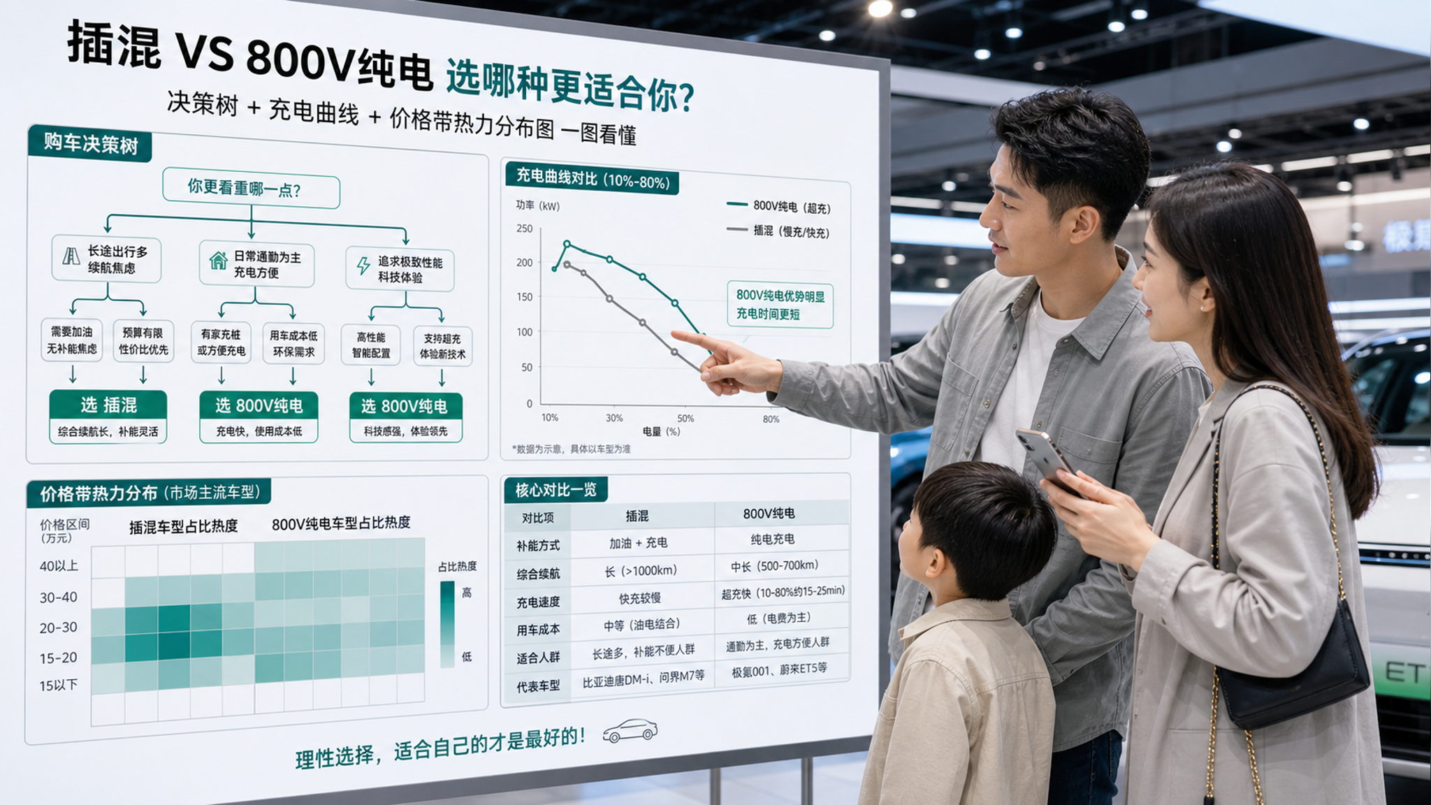 插混还是800V纯电？看懂3条曲线就能买/等