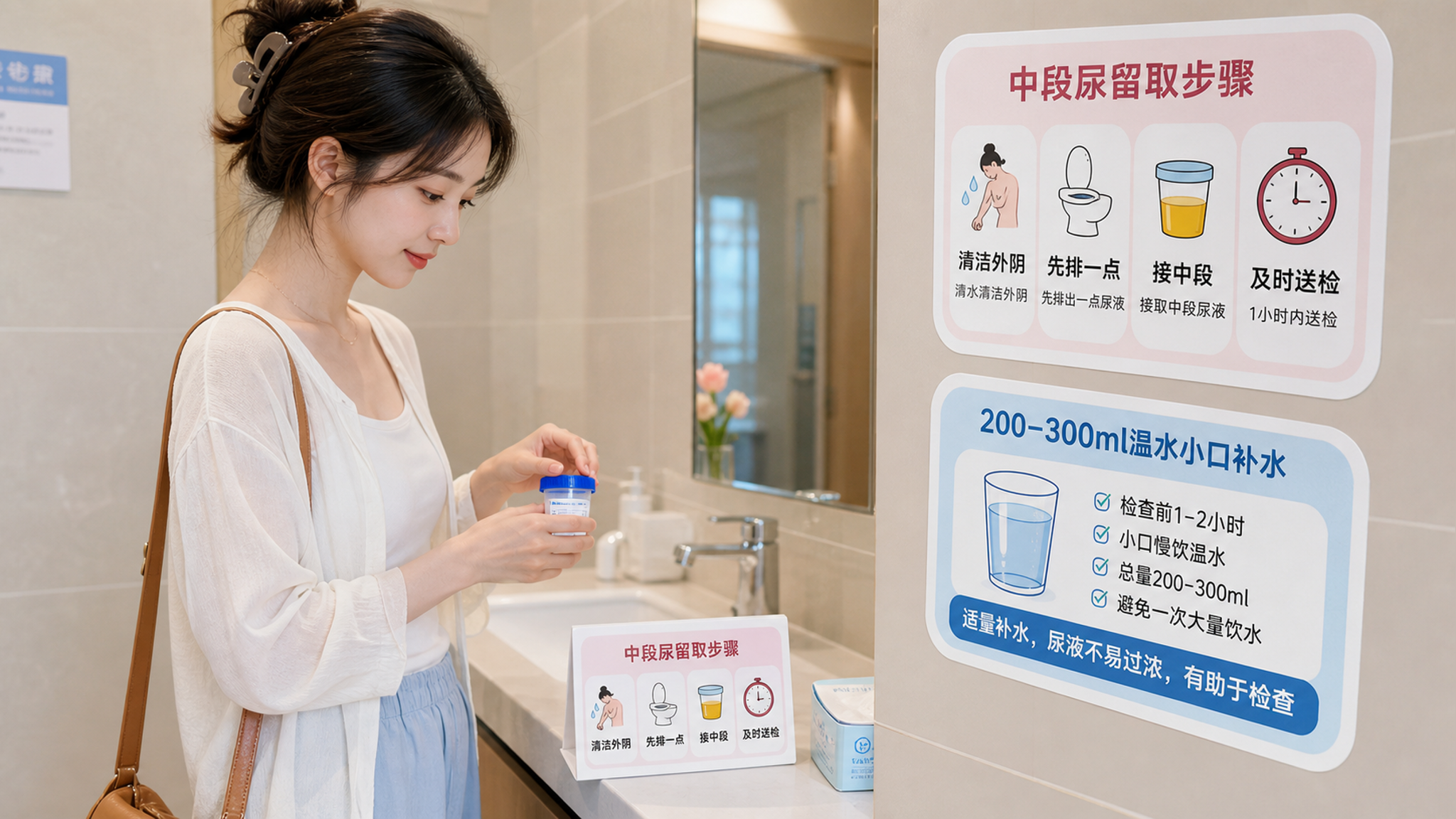 盛夏尿检总出“白细胞++/比重低”？先排除3个采样坑