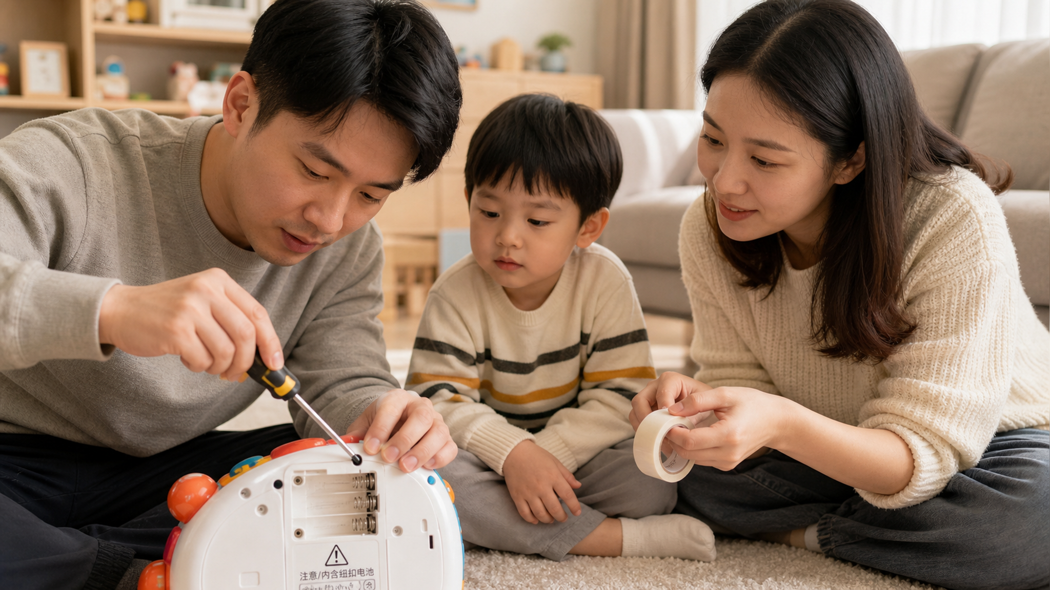 声光电玩具别急着扔：改一处，娃立刻安静专注