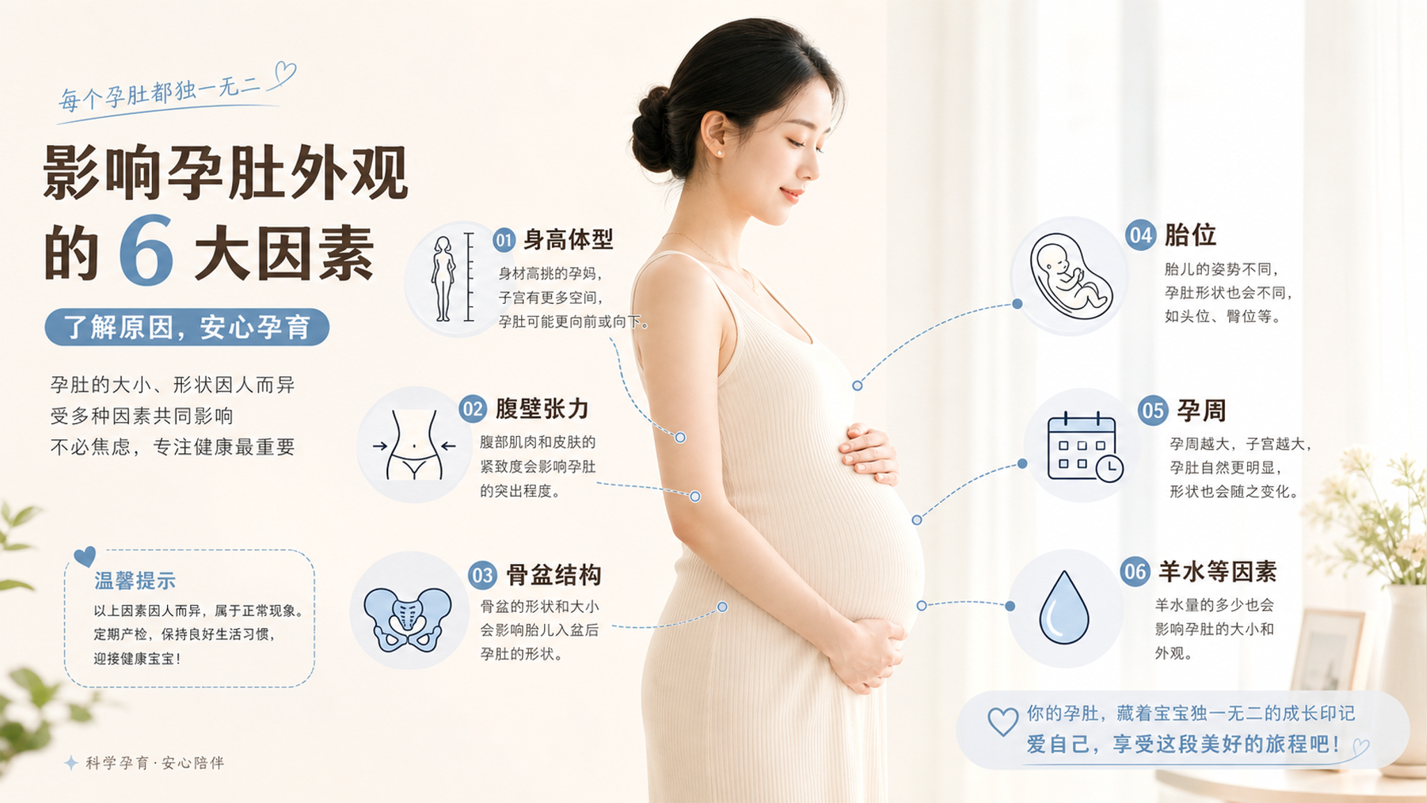 孕肚大或小都不说明问题：先看这6个因素