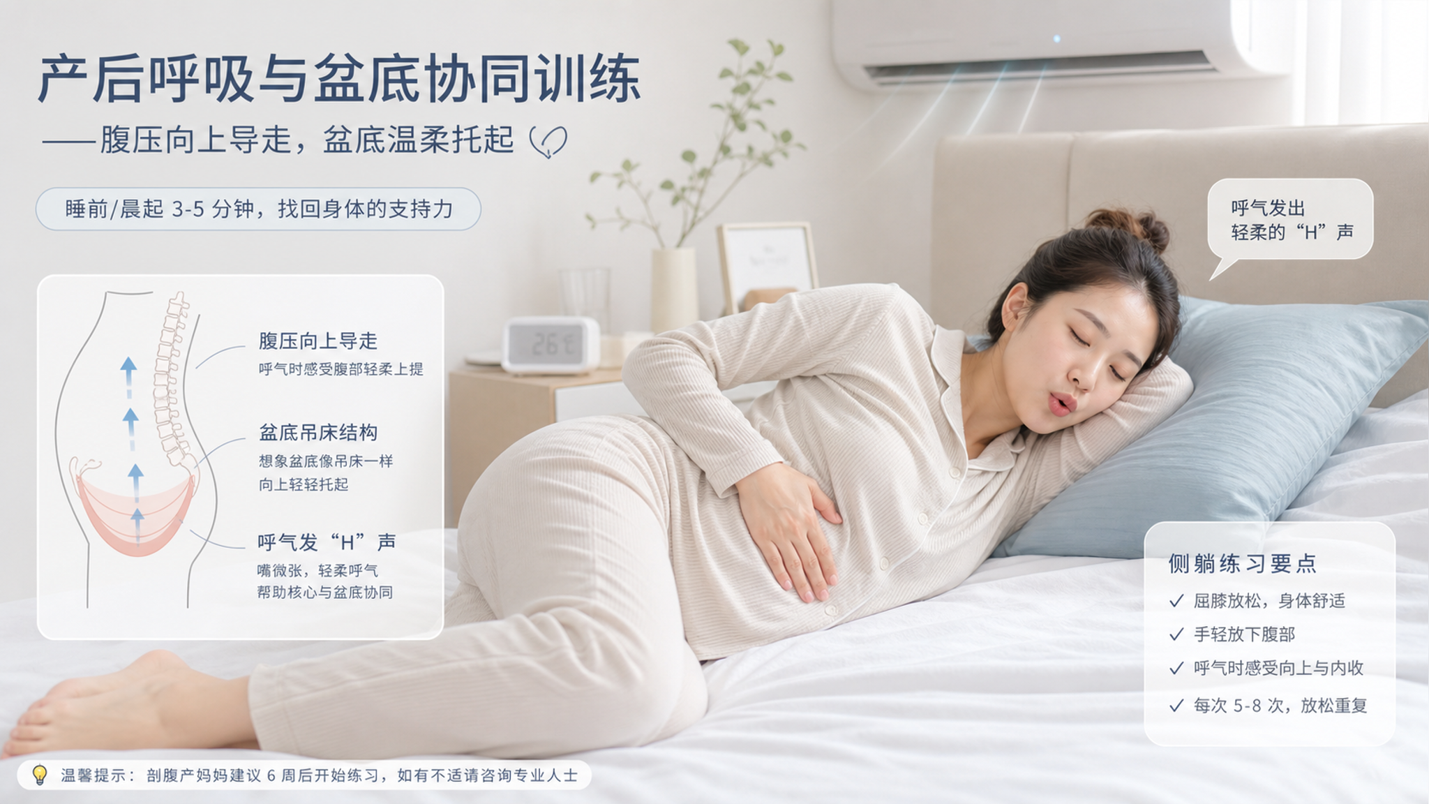 产后喷嚏就漏尿？先学会这口“呼气H声”