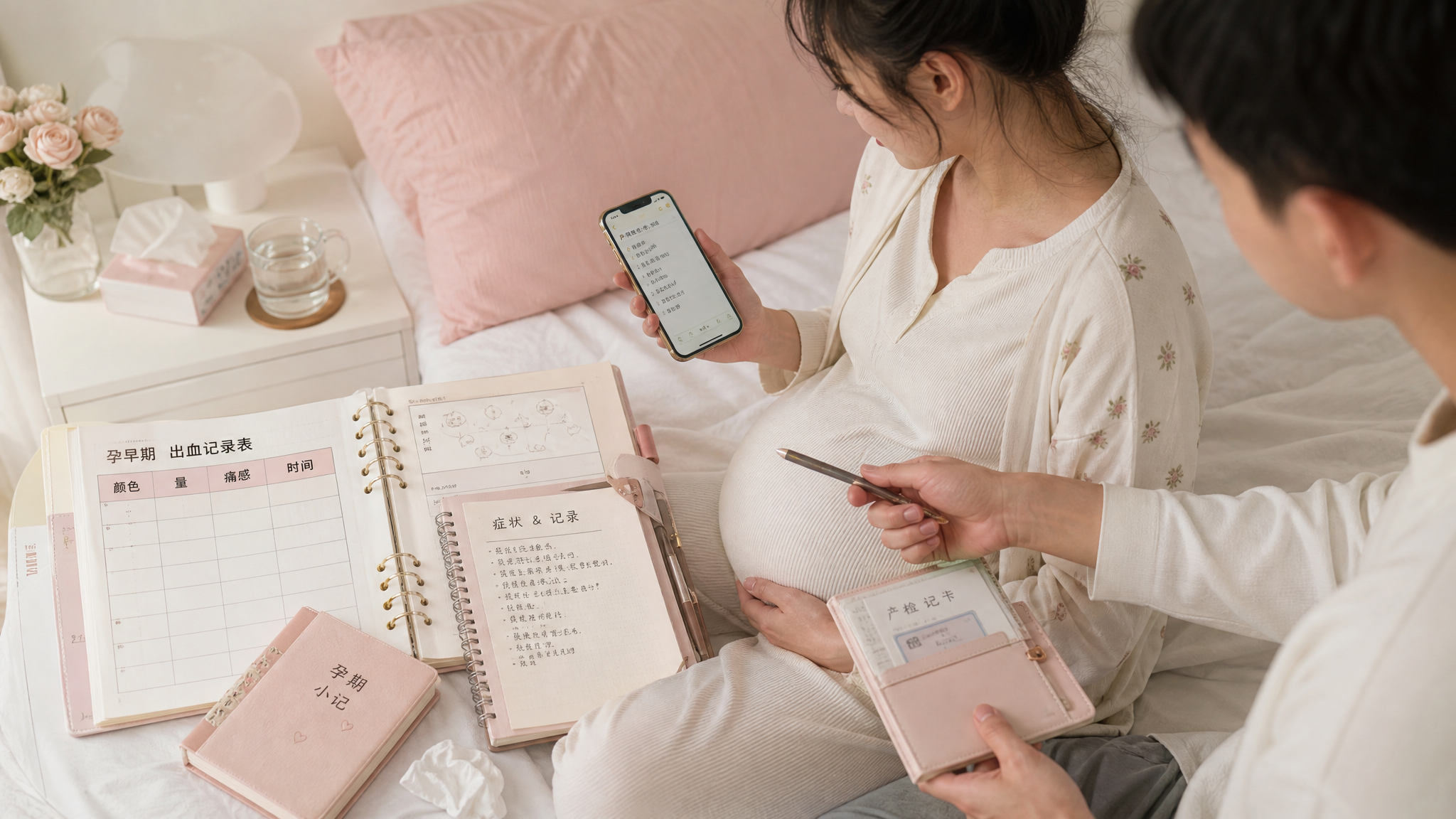 孕早期见褐色分泌物别慌：先做这3件事和就医红线