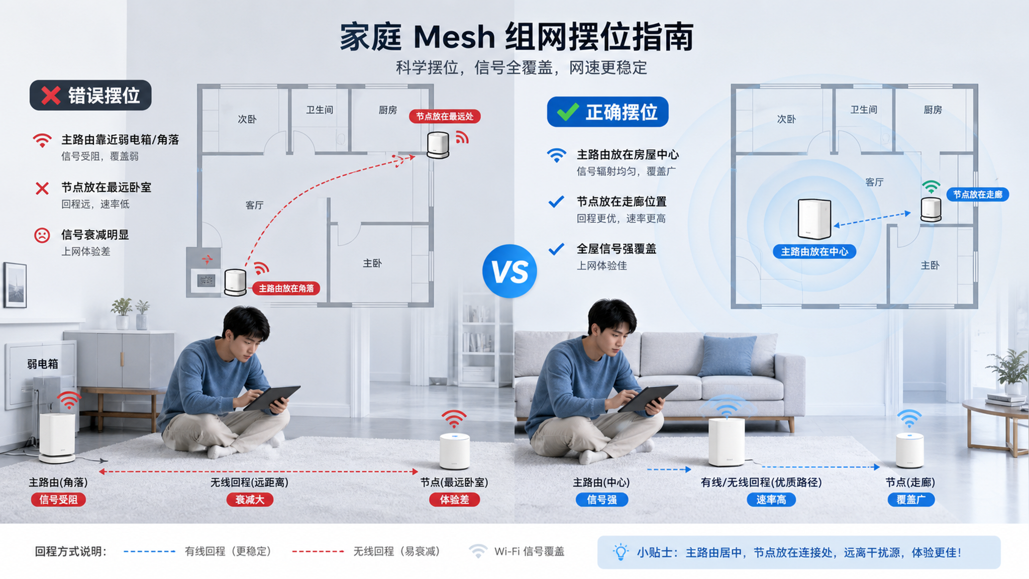 网速够用却总卡？先把回程和路由摆对