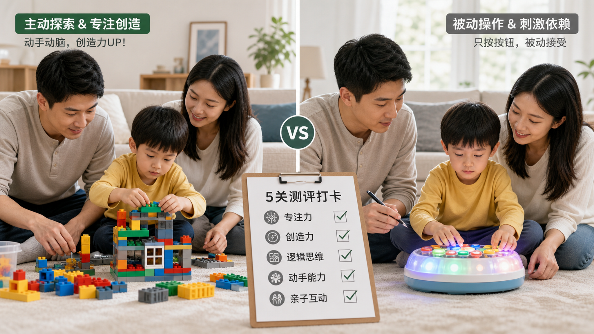 别再被“声光电AI”忽悠：5关筛掉伪科技玩具