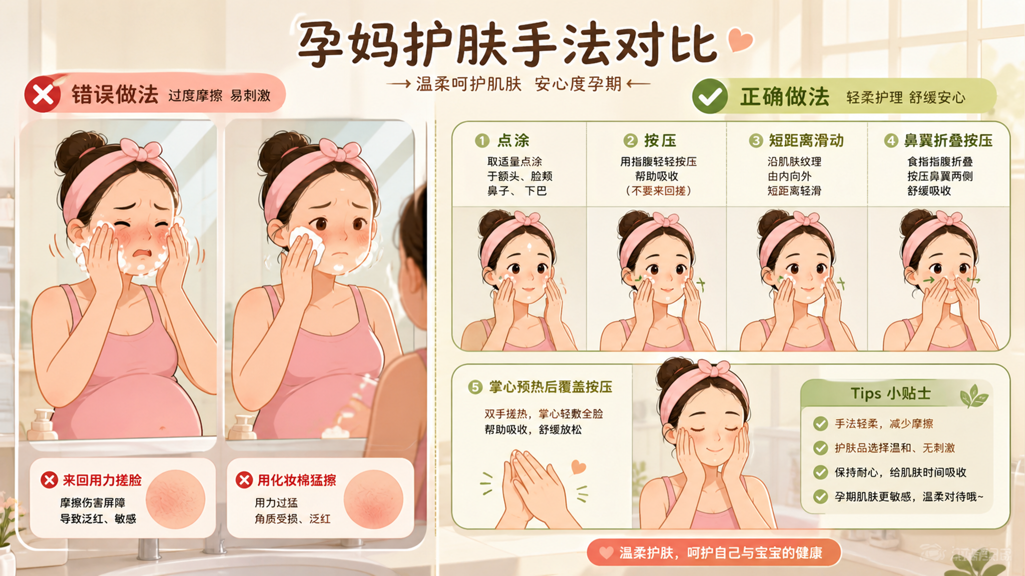同样护肤品，为啥你越抹越显毛孔？关键在摩擦
