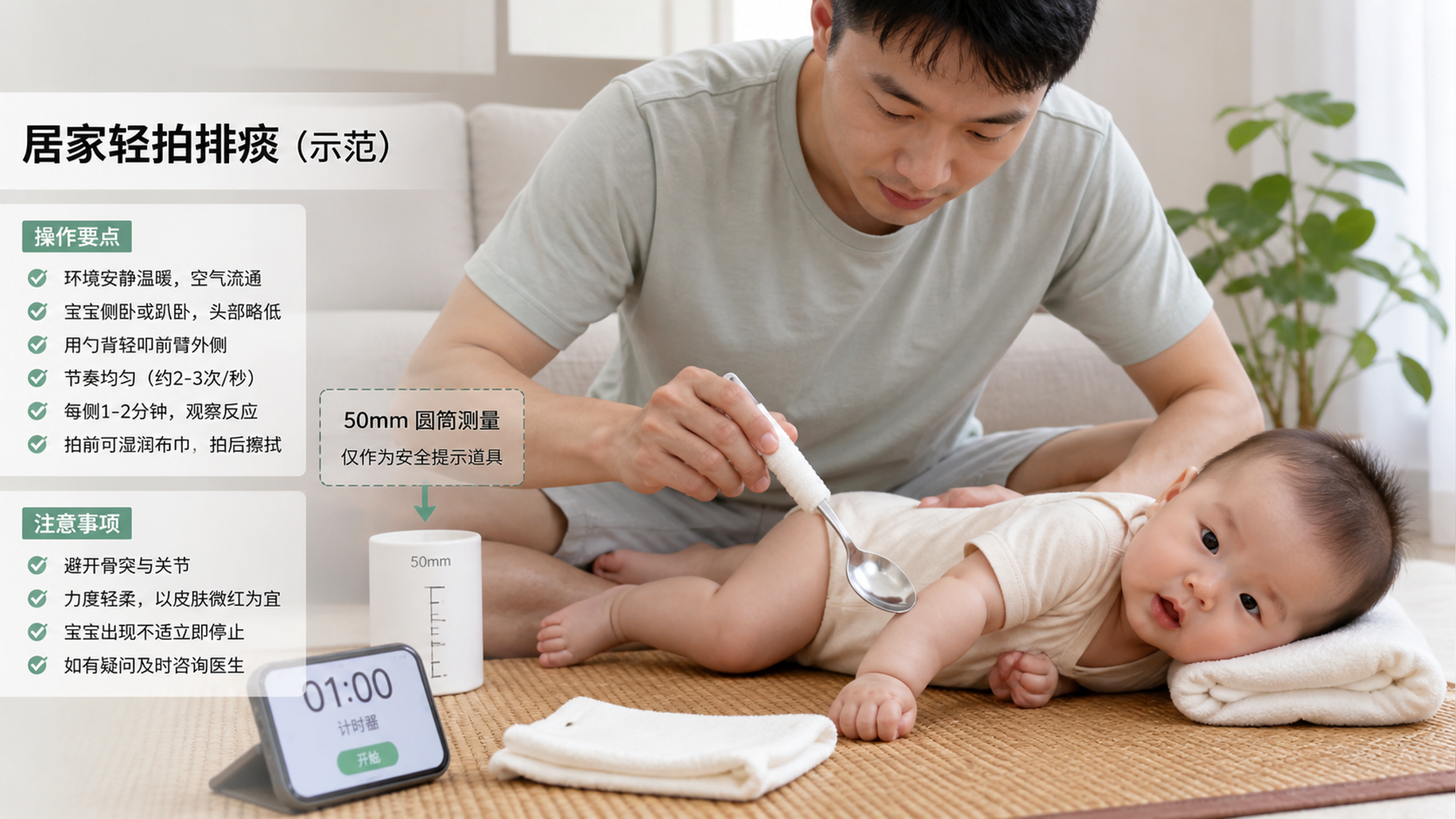 夏天宝宝越热越闹？冰勺+棉袜做清凉触觉开关
