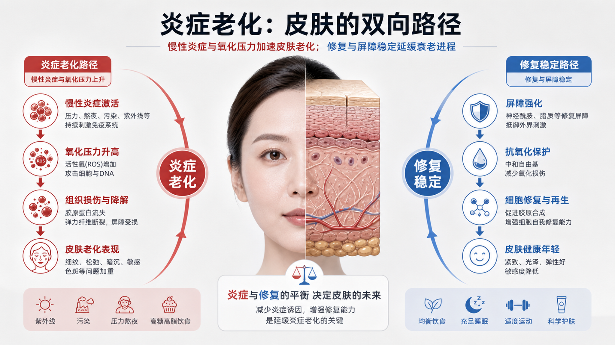 皮肤越养越“钝”？可能是慢性炎症在拖后腿