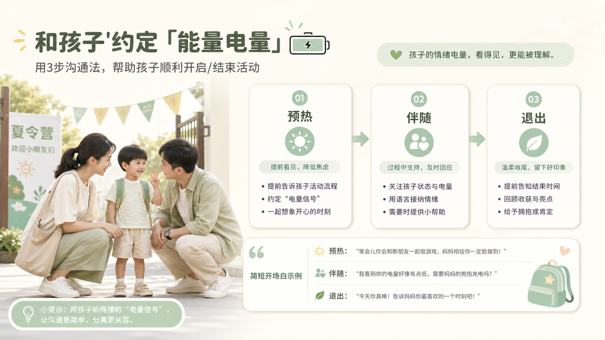 孩子慢热不是胆小：暑期社交用3步让他更自在