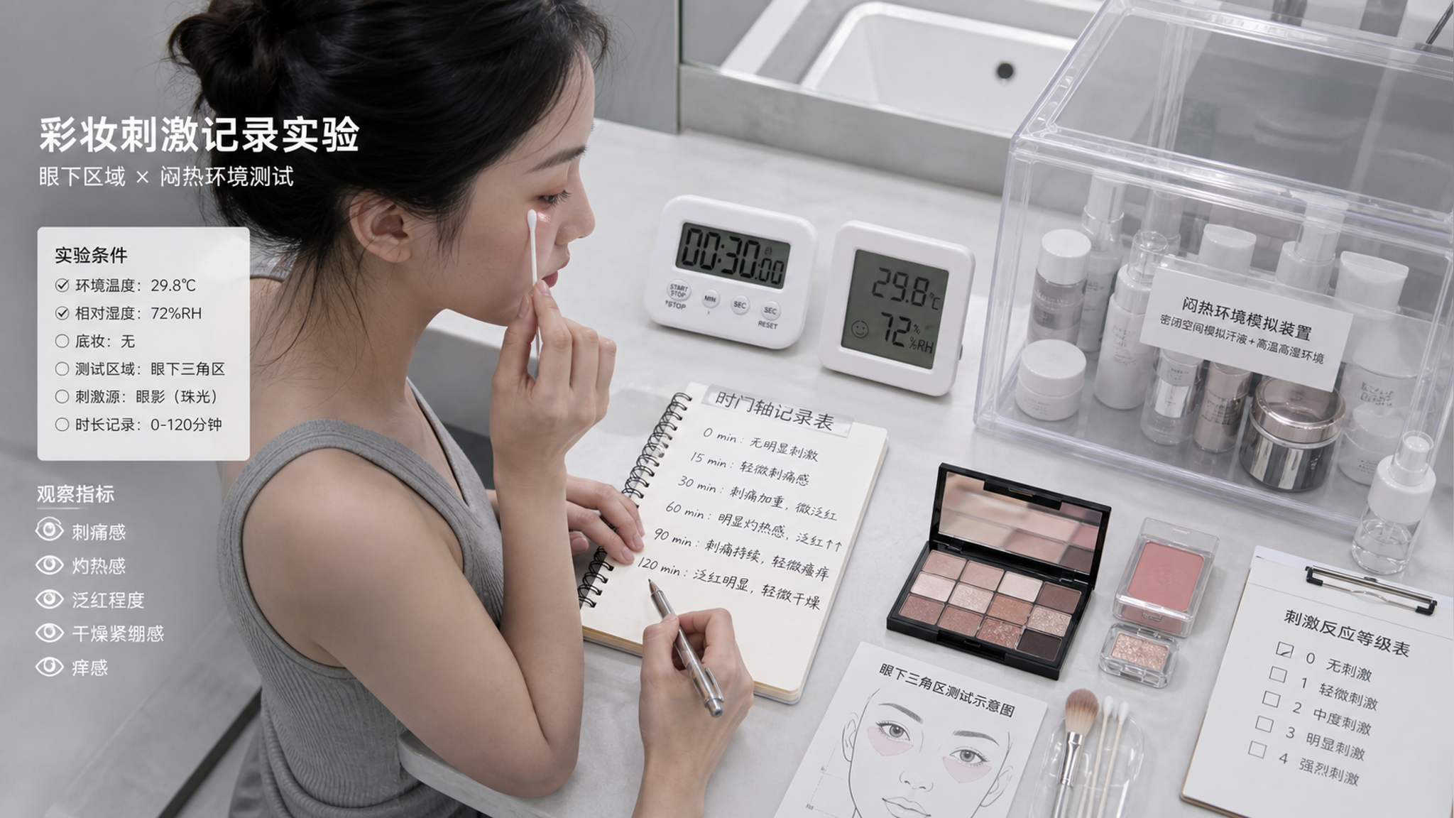 夏天一化妆就流泪？可能不是你矫情，是彩妆在“熏眼”
