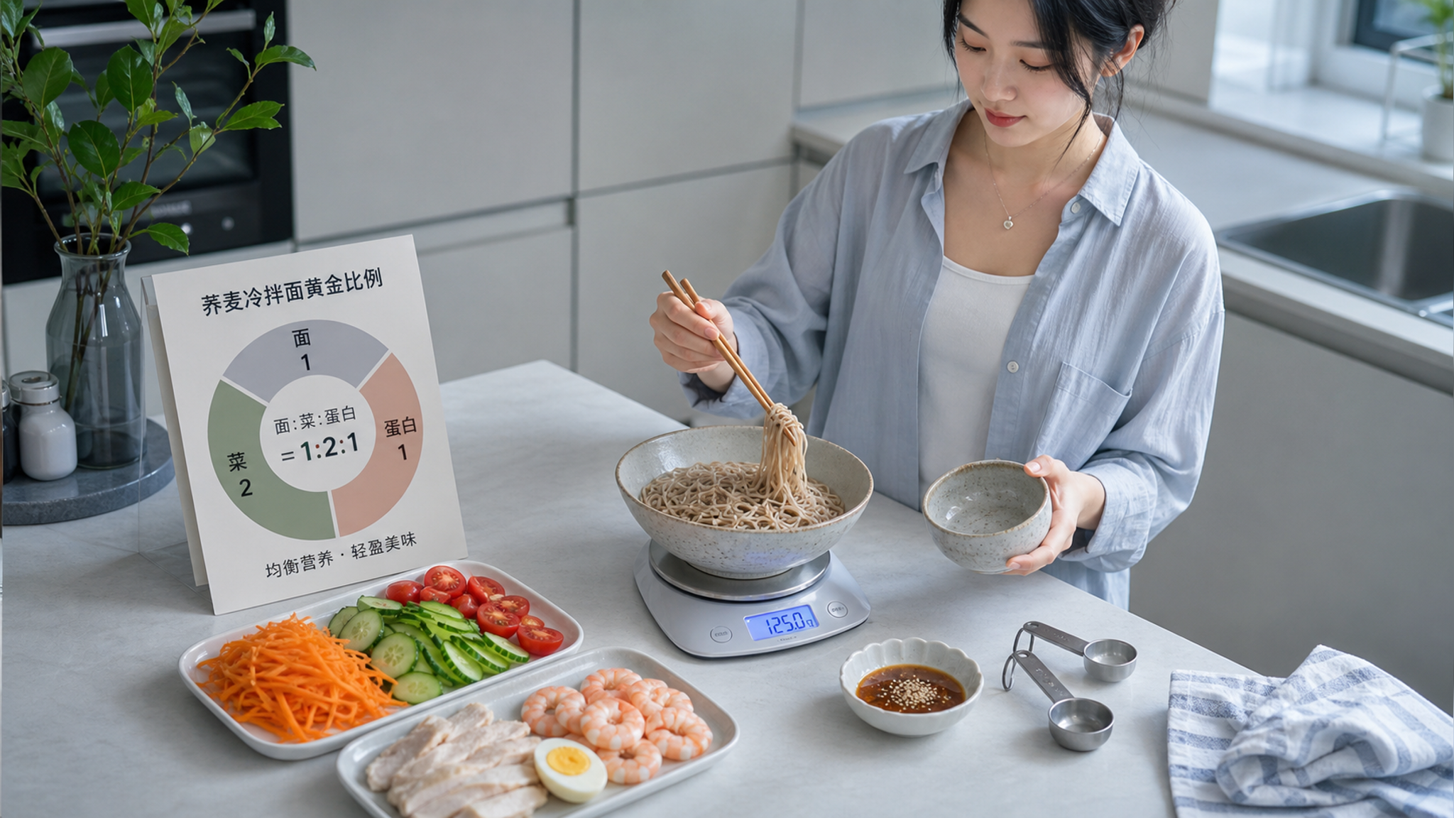 冷面别乱拌：按1:2:1配比更清爽不犯困