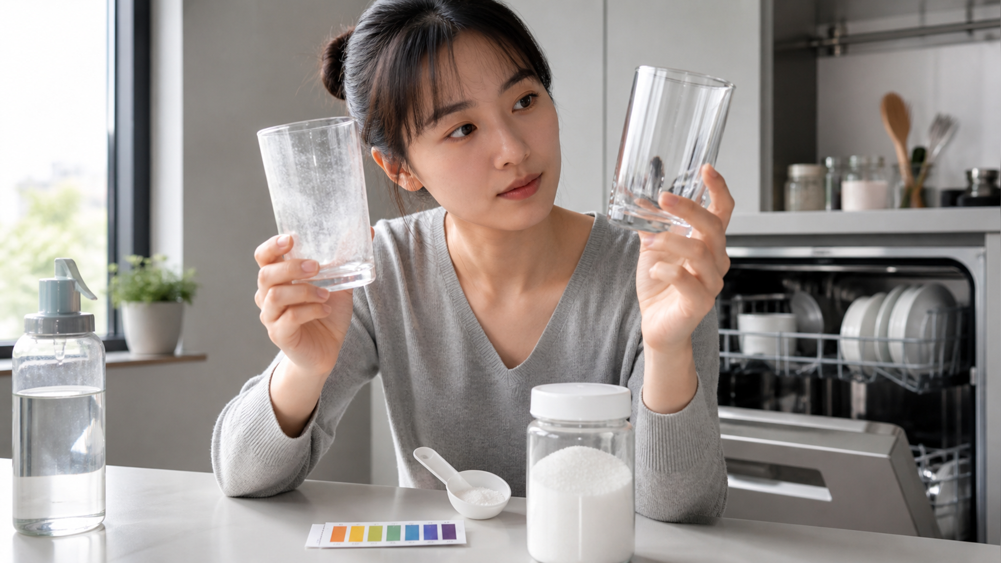 玻璃杯越洗越雾？多半是盐和漂洗剂用错了