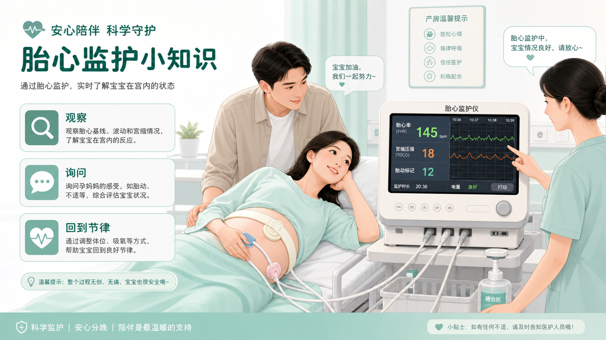 产房滴滴声别脑补：监护仪提示三步翻译法