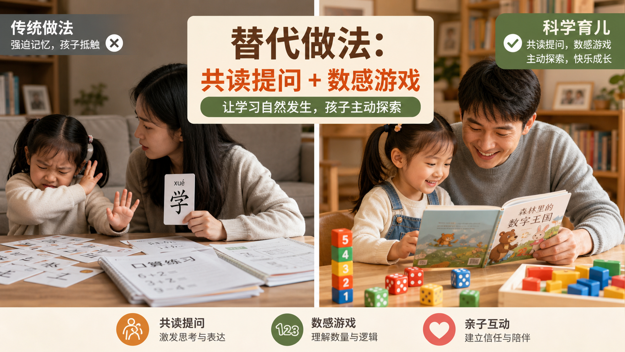 3-6岁别拼识字量了：阅读力和数感才是关键