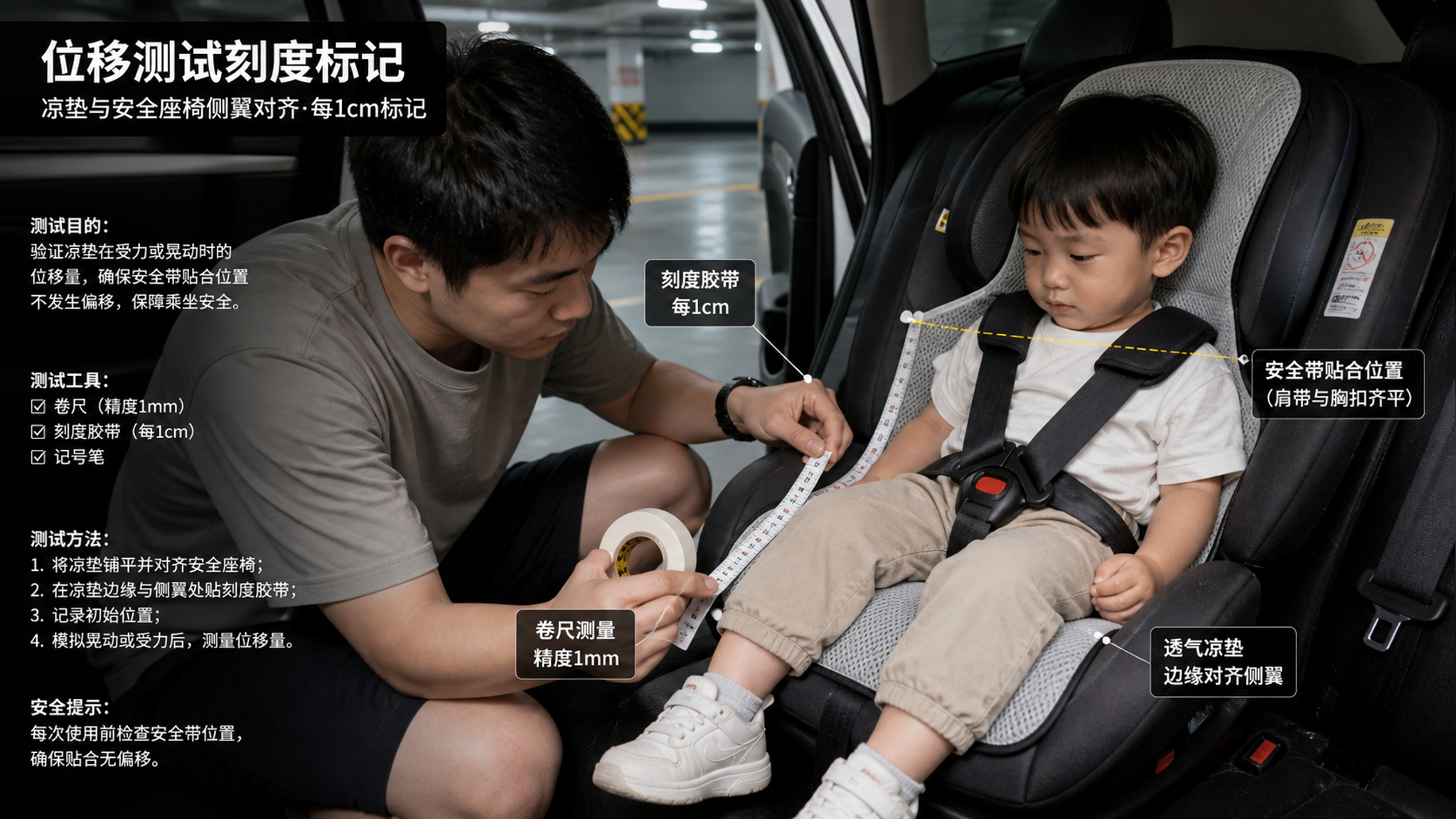 安全座椅凉垫别乱加：滑不滑比凉不凉更要命