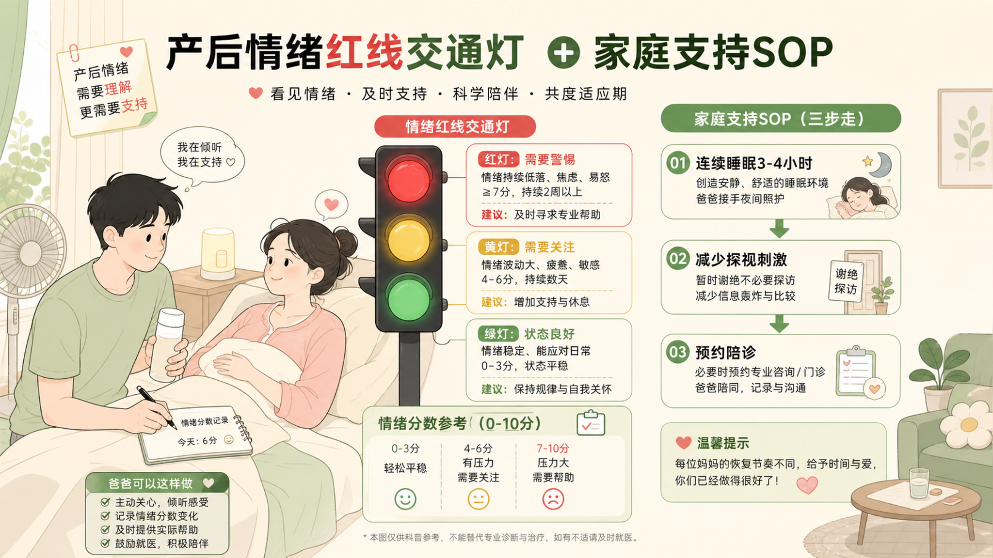 月子里别被“哭会伤身”吓住：产后情绪红线一看就懂