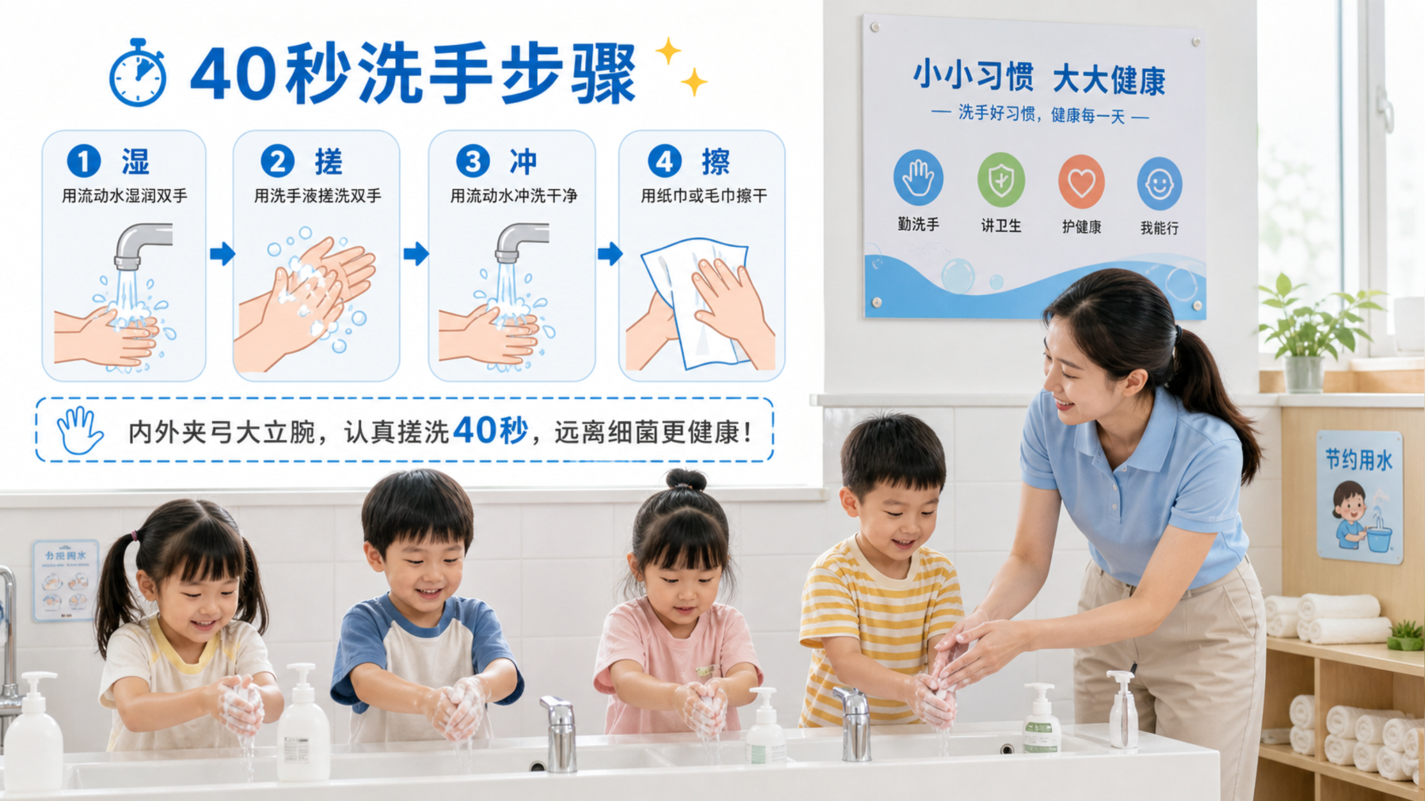 孩子入园总中招？先把手卫生+病假+疫苗补齐