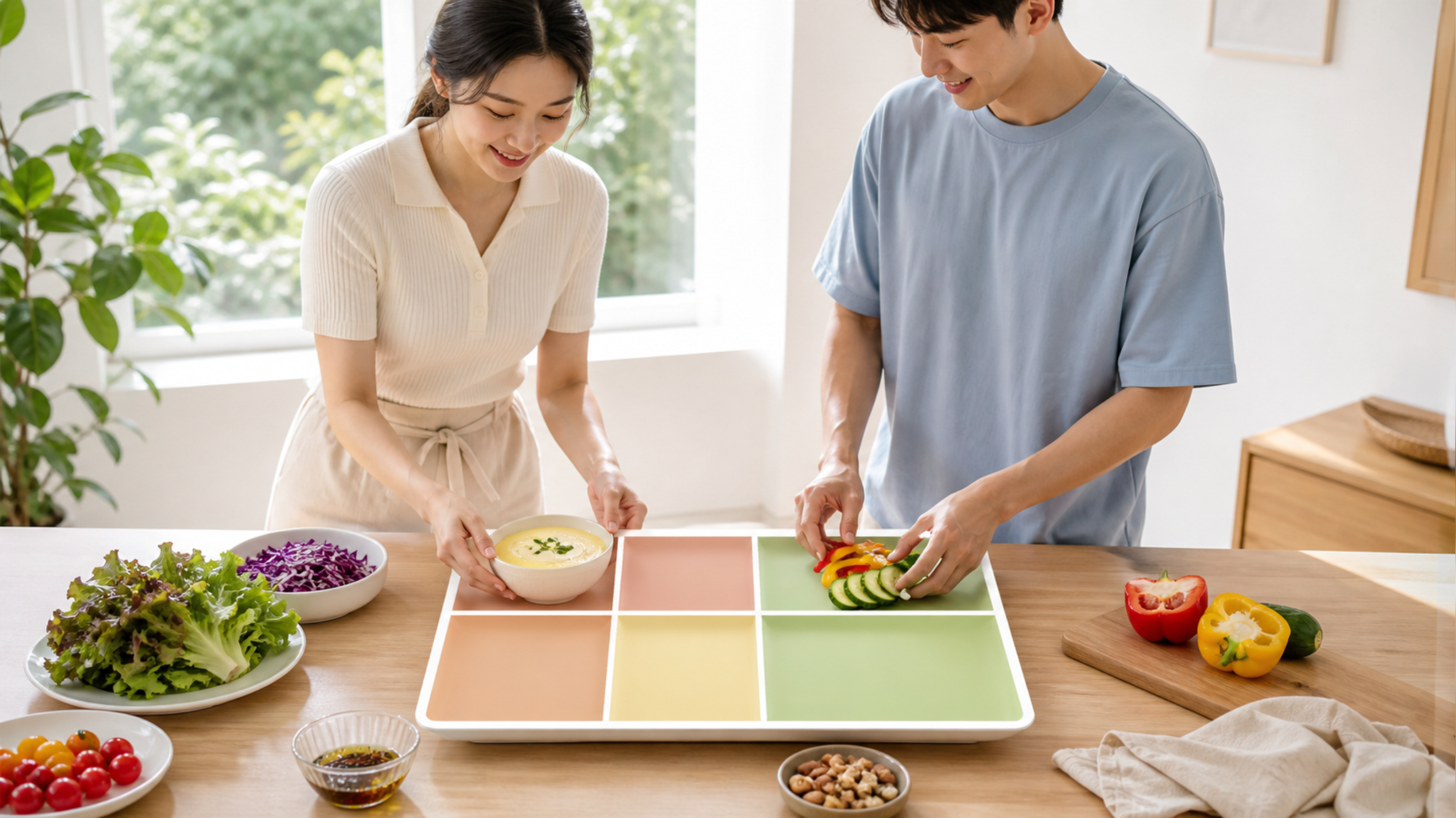 空调房备孕别硬扛：2:8微温餐盘胃更稳