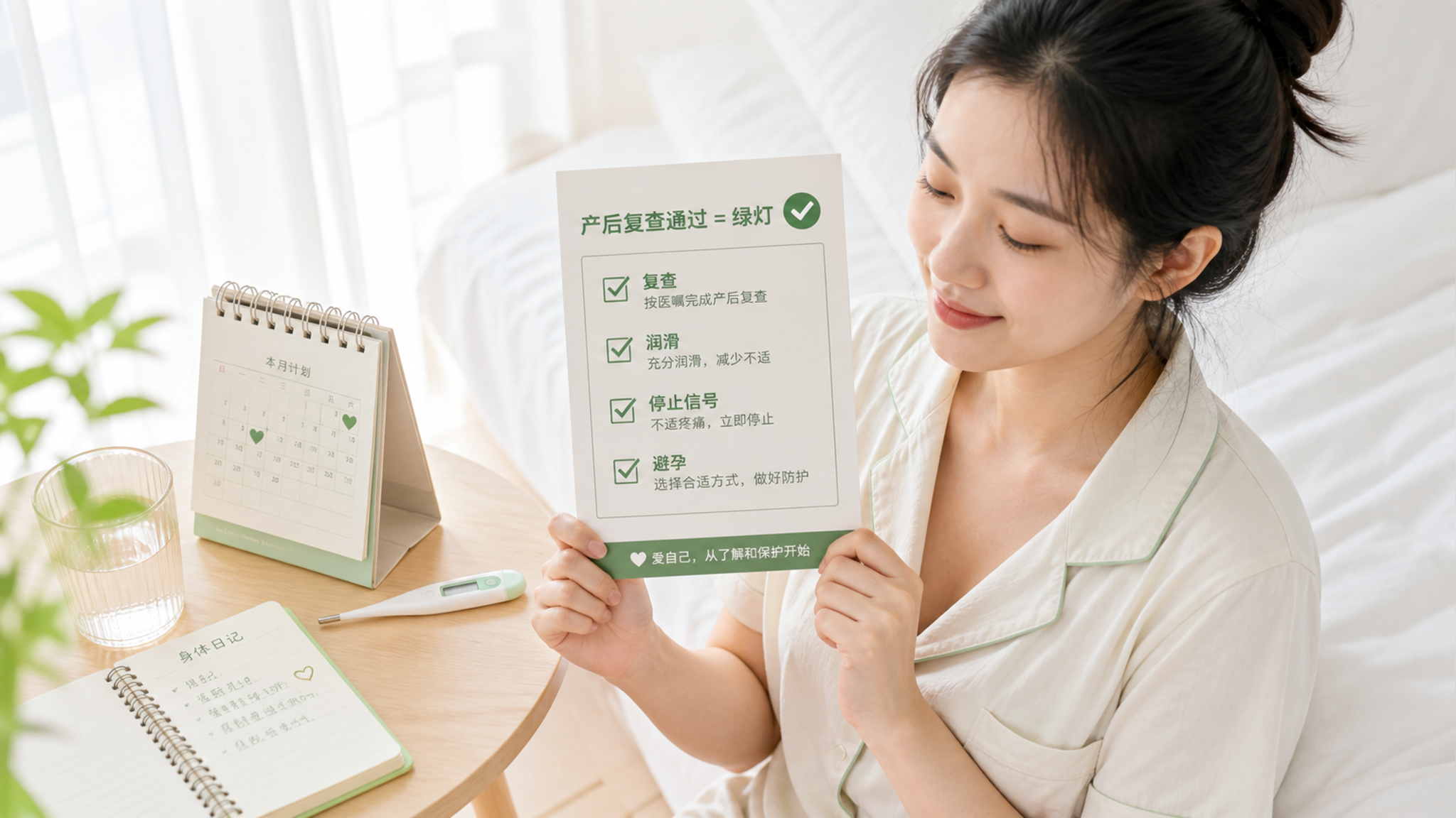 产后同房别看天数：复查通过才算绿灯