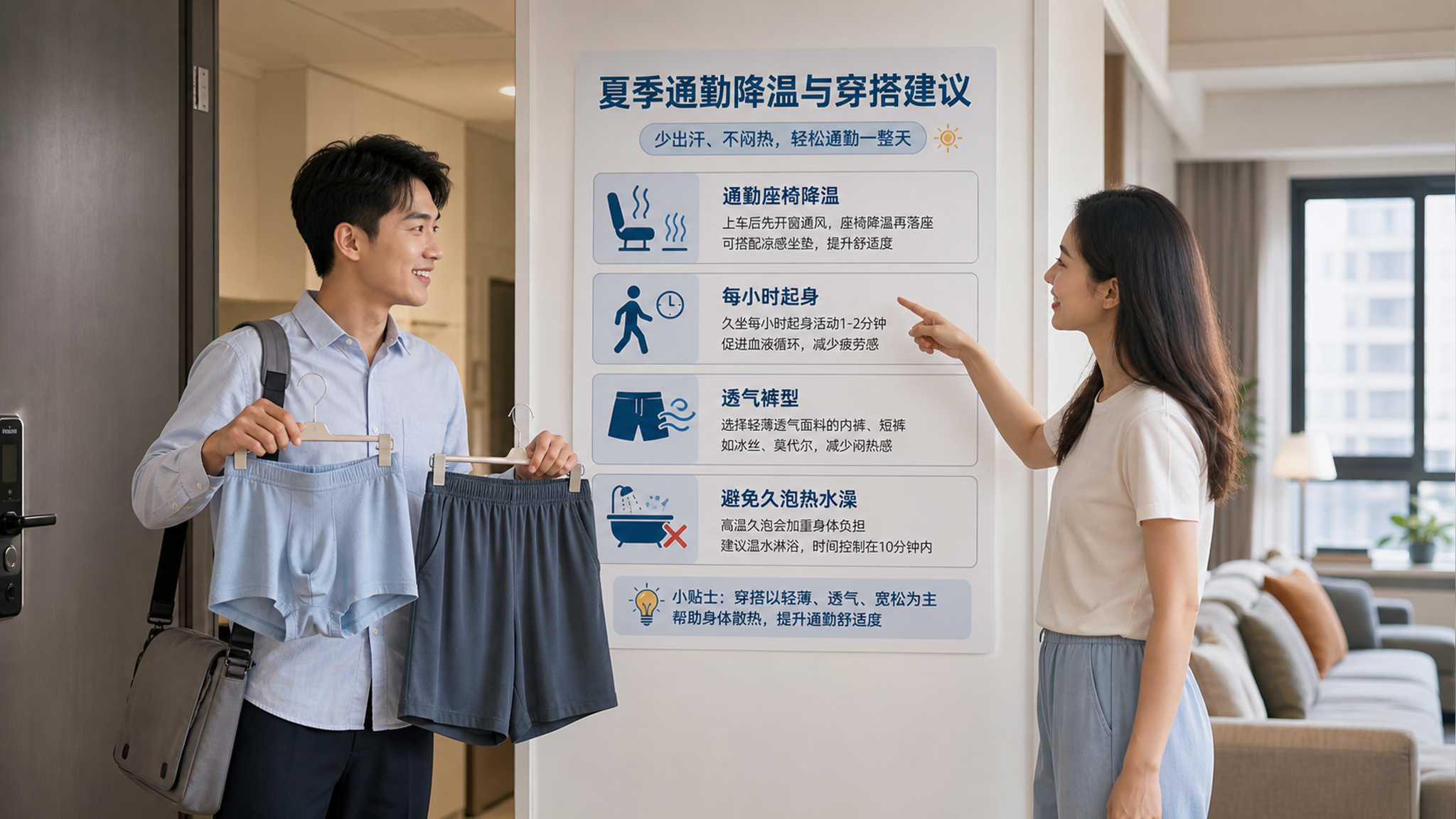 三伏天备孕别只戒冰：高温久坐才是男性雷区