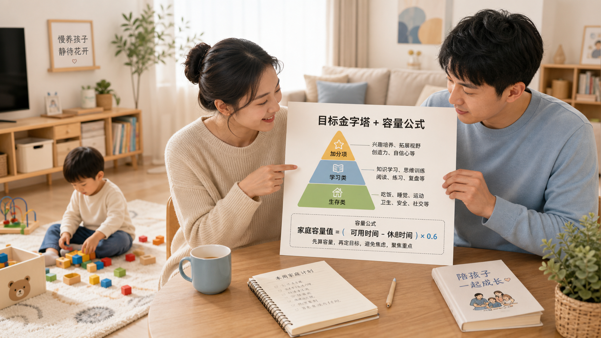 幼小衔接别再拼报班：先算清你家的“容量值”