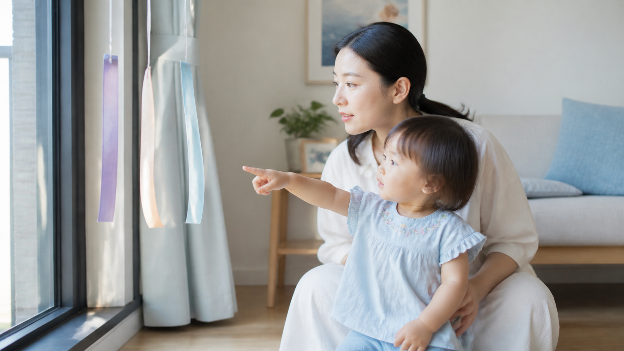 立秋前后宅家3分钟：把风变成孩子会说的原因